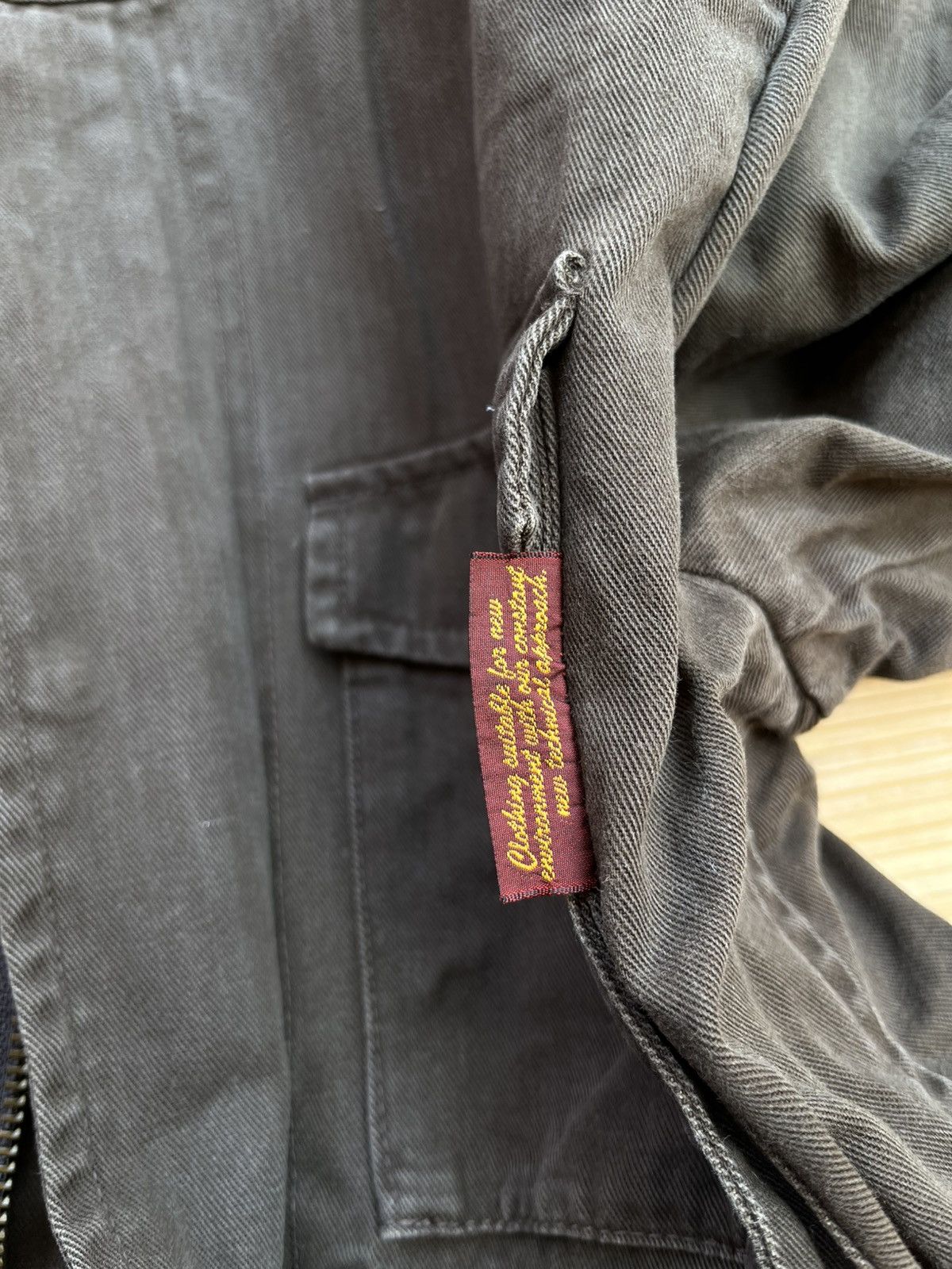 Le Grande Bleu (L.G.B.) Vtg 291295 homme M-65 military field jacket if six was nine Size US L / EU 52-54 / 3 - 11 Thumbnail