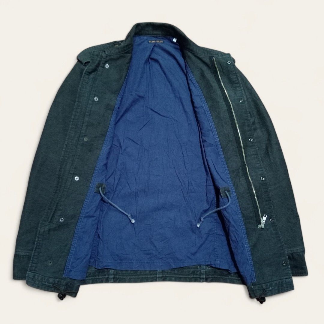 45rpm × Blue Blue Japan × Japanese Brand Vintage Blue Blue Japan M65 Jacket Size US L / EU 52-54 / 3 - 3 Thumbnail