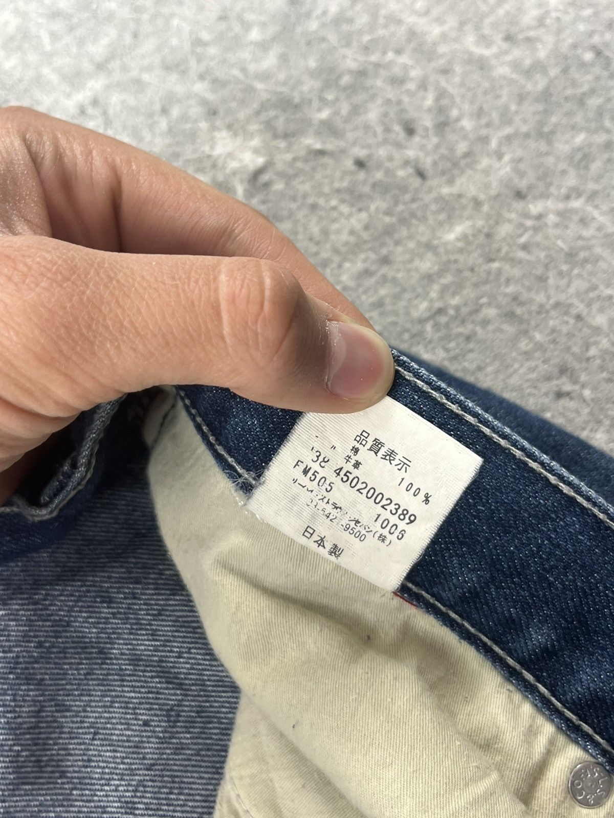 CLOT × Levi's Levi’s 505 x CLOT x DR Romanelli japan selvedge denim Size US 32 / EU 48 - 20 Thumbnail