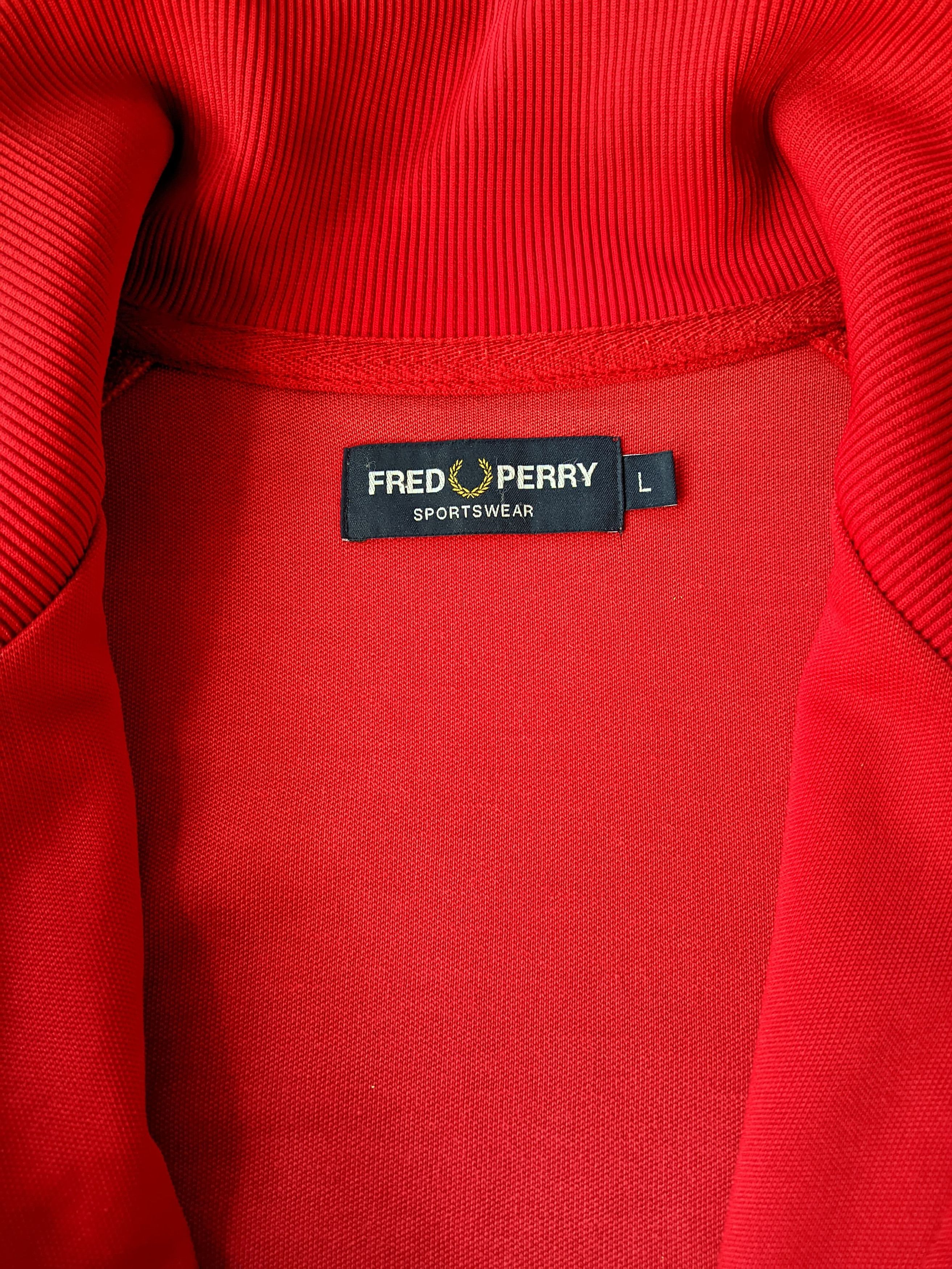 Fred Perry Fred perry tracktop red j6231 Size US XL / EU 56 / 4 - 5 Thumbnail