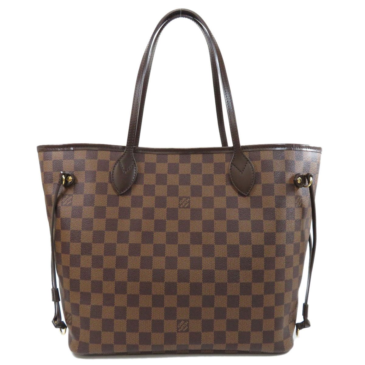 Louis Vuitton Neverfull MM Damier Ebene Tote Bag