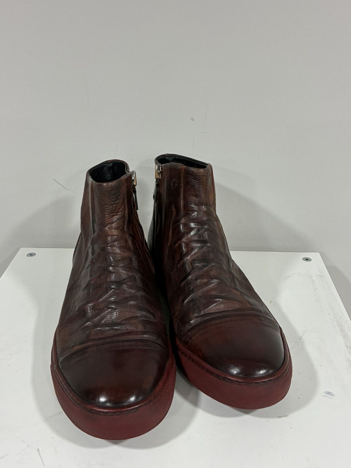John Varvatos Reed Ghosted High Top Sneaker Size USA 11 or 44 EU Size US 11 / EU 44 - 4 Thumbnail