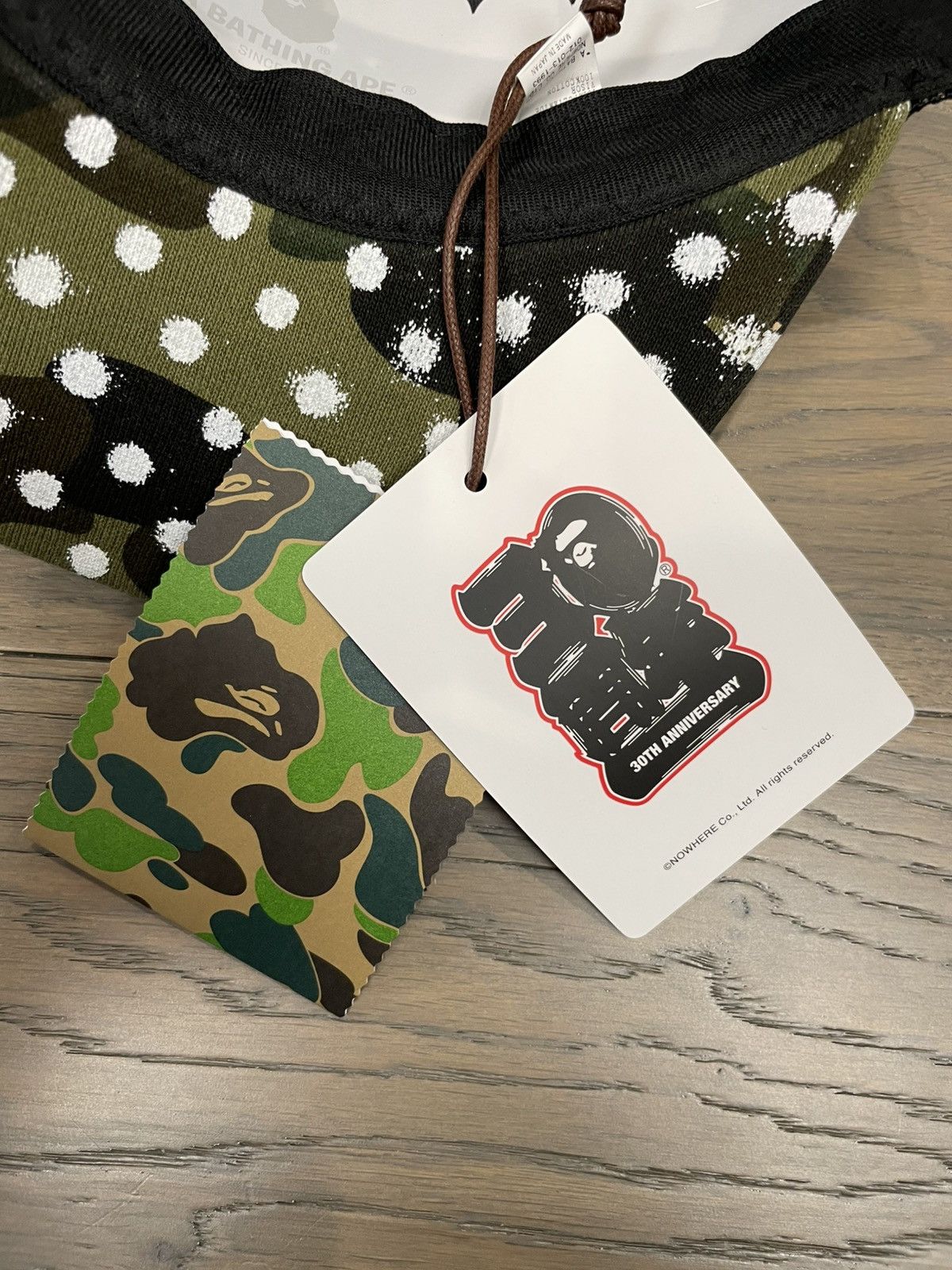 Bape Bape x Joshua Vides Camo Trucker Hat Size ONE SIZE - 6 Thumbnail