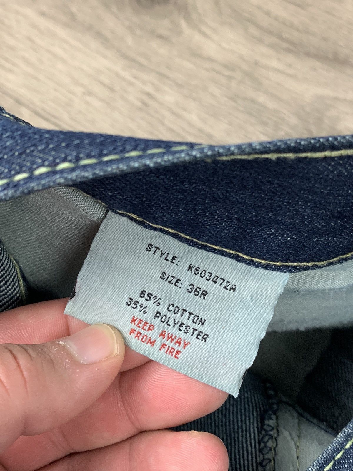 Kangol Vintage Kangol Denim Jeans Double Knee Flared Pants Size 36 Size US 36 / EU 52 - 11 Thumbnail