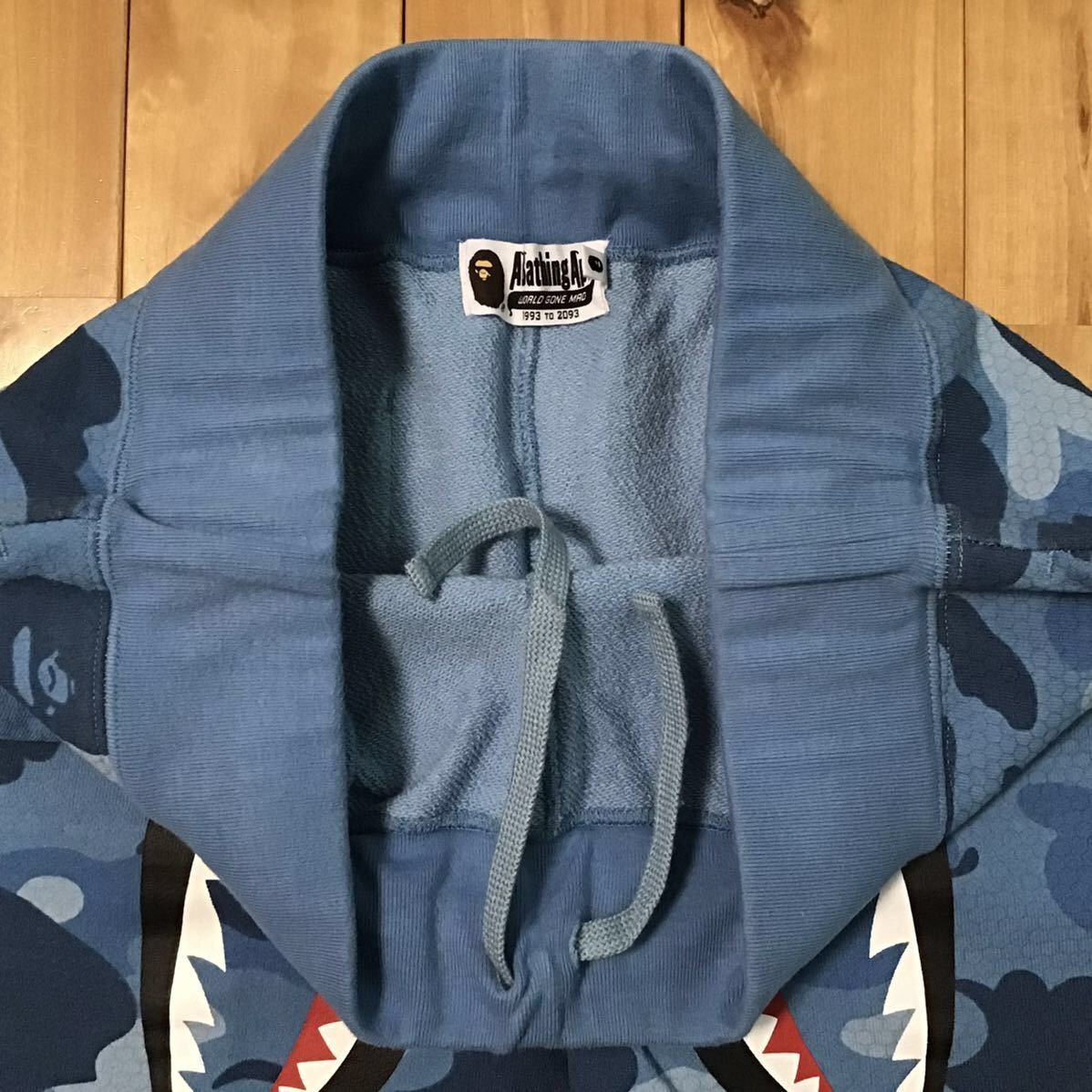 Bape BAPE HONEYCOMB camo shark sweat shorts a bathing ape ★size M Size US 32 / EU 48 - 6 Thumbnail