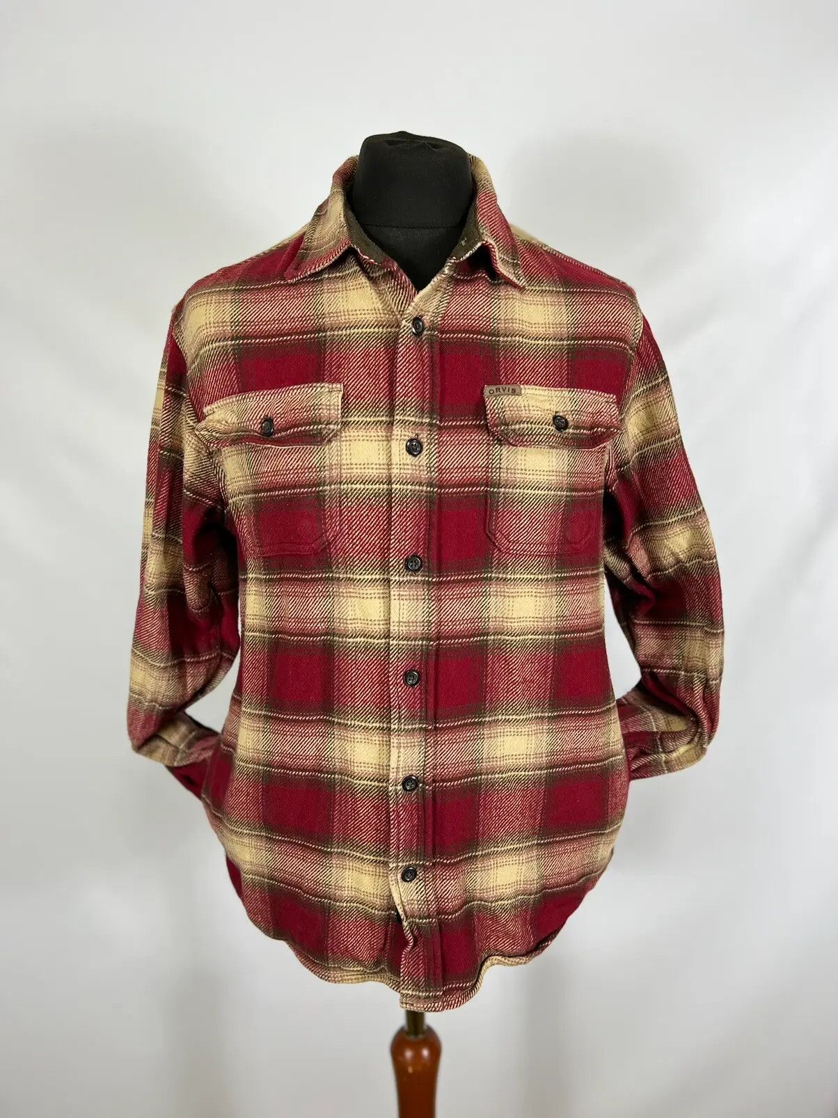 Flannel × Orvis × Vintage Orvis flannel long sleeve overshirt Size US M / EU 48-50 / 2 - 3 Thumbnail