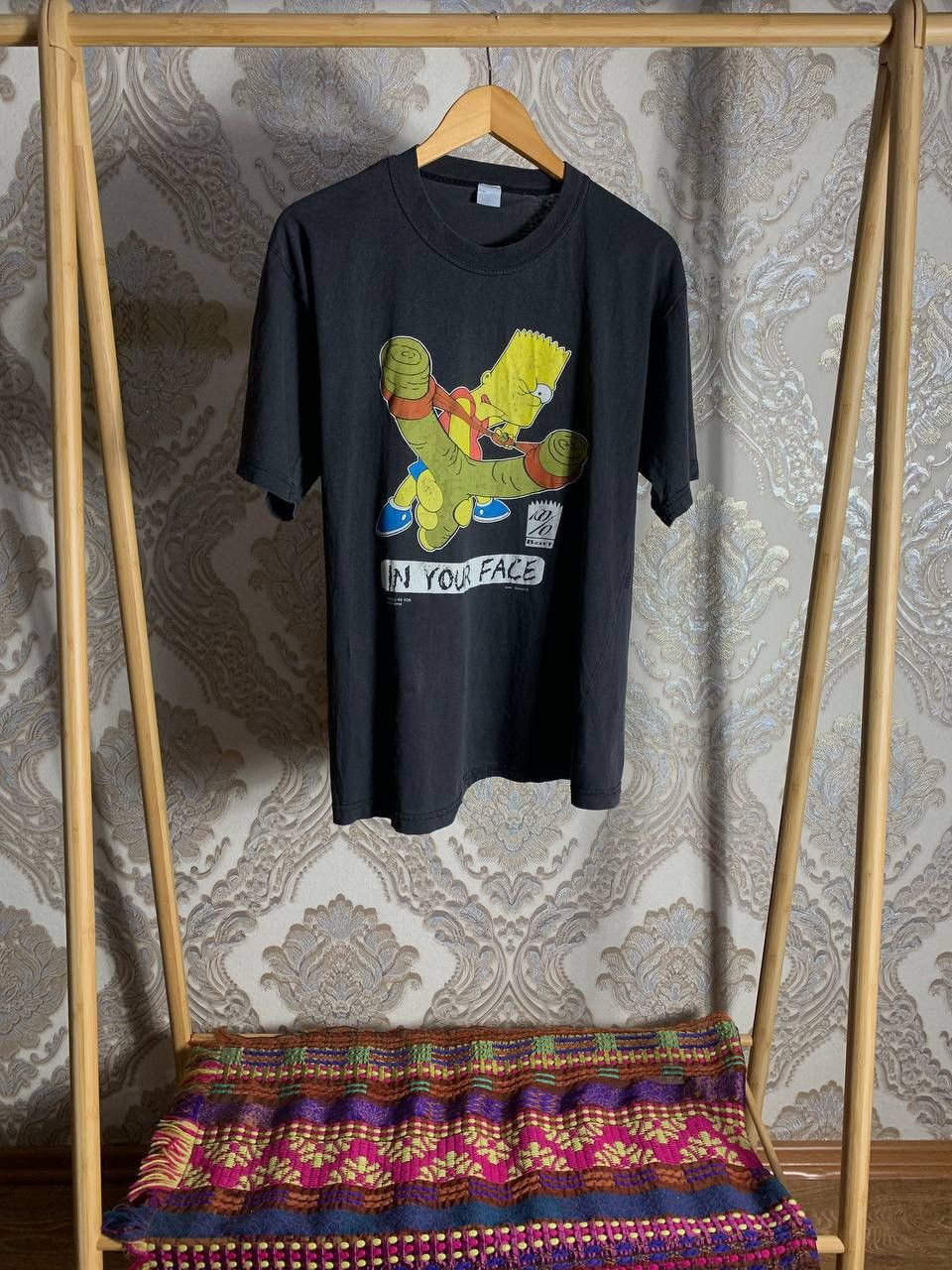 The Simpsons × Vintage VERY RARE THE SIMPSONS BART VINTAGE T-SHIRT 1999s Y2K MOVIE Size US XL / EU 56 / 4 - 1 Thumbnail