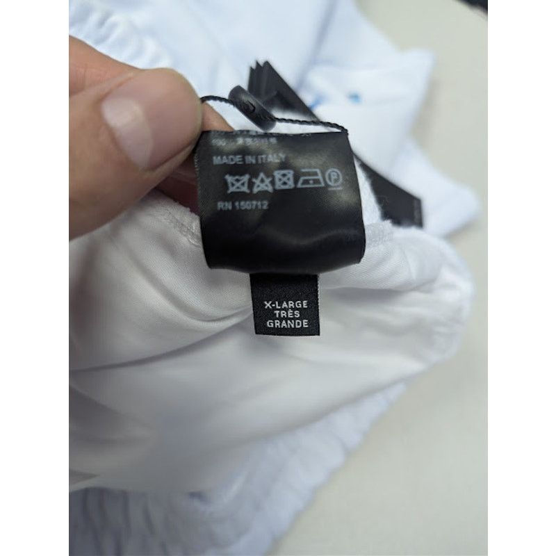 Amiri o1rshd1 MA Bar Watercolor Logo Short in White Size US 36 / EU 52 - 18 Thumbnail