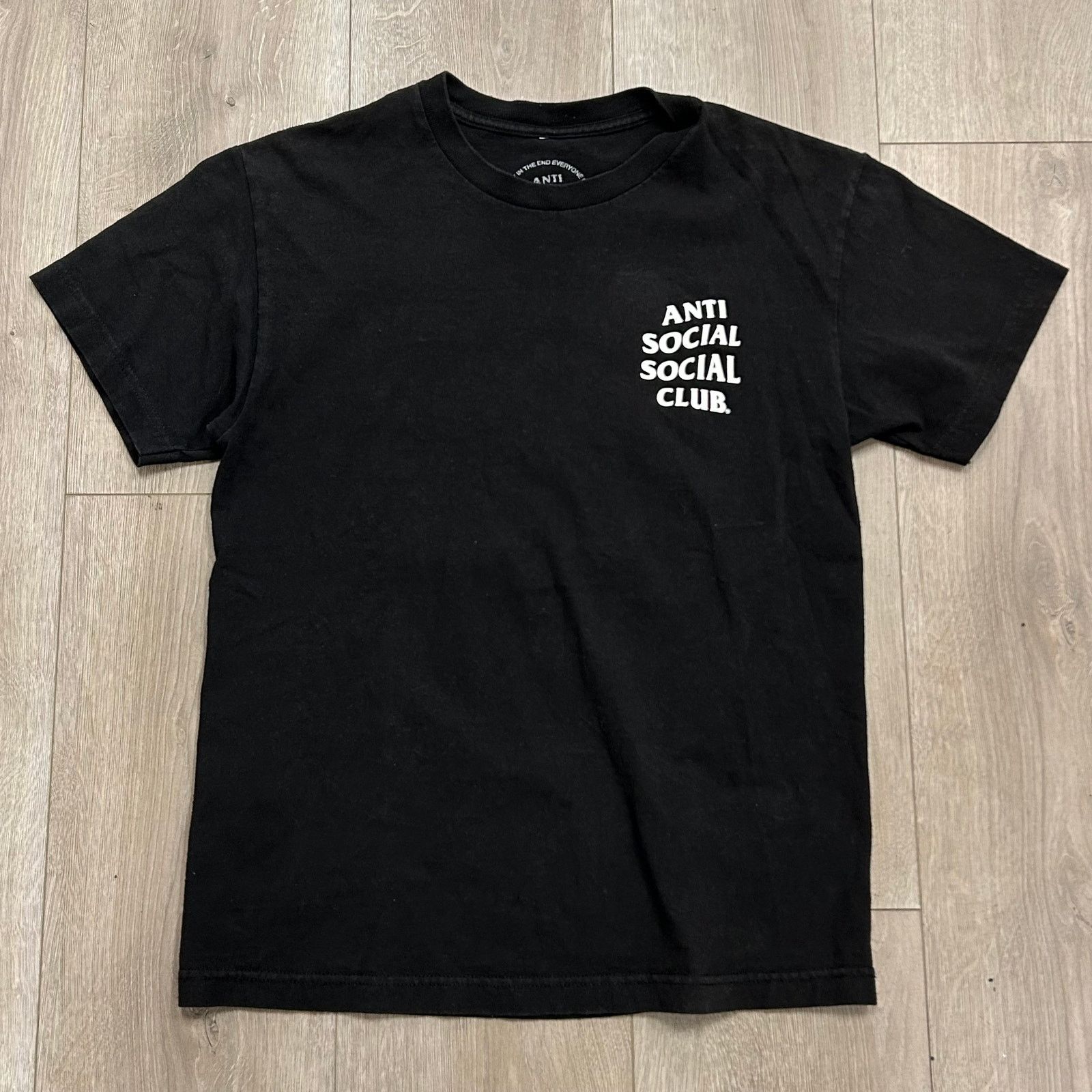 Anti Social Social Club Anti Social Social Club Cherry Blossom Black Tee Medium M B5 Size US M / EU 48-50 / 2 - 3 Thumbnail