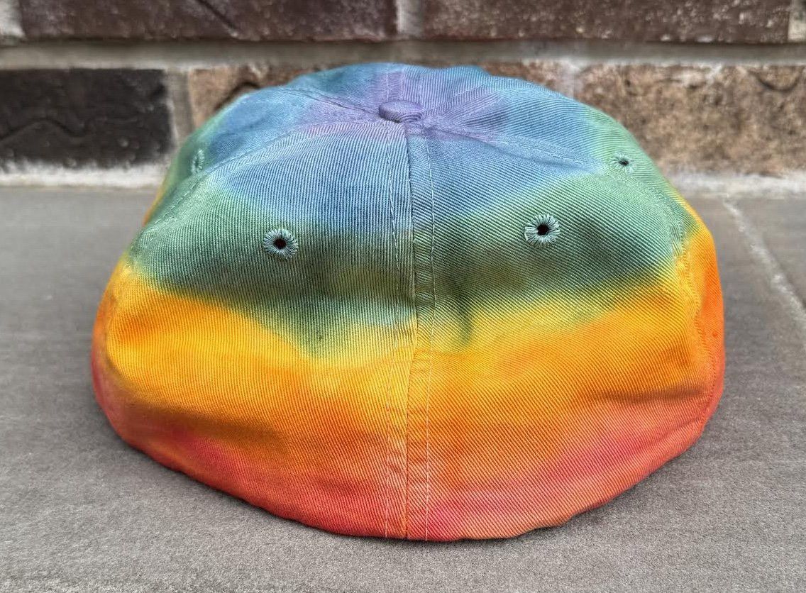 Polo Ralph Lauren Vintage Polo Ralph Lauren CP-RL 92 Tie Dye Fitted Hat Small Size ONE SIZE - 3 Thumbnail