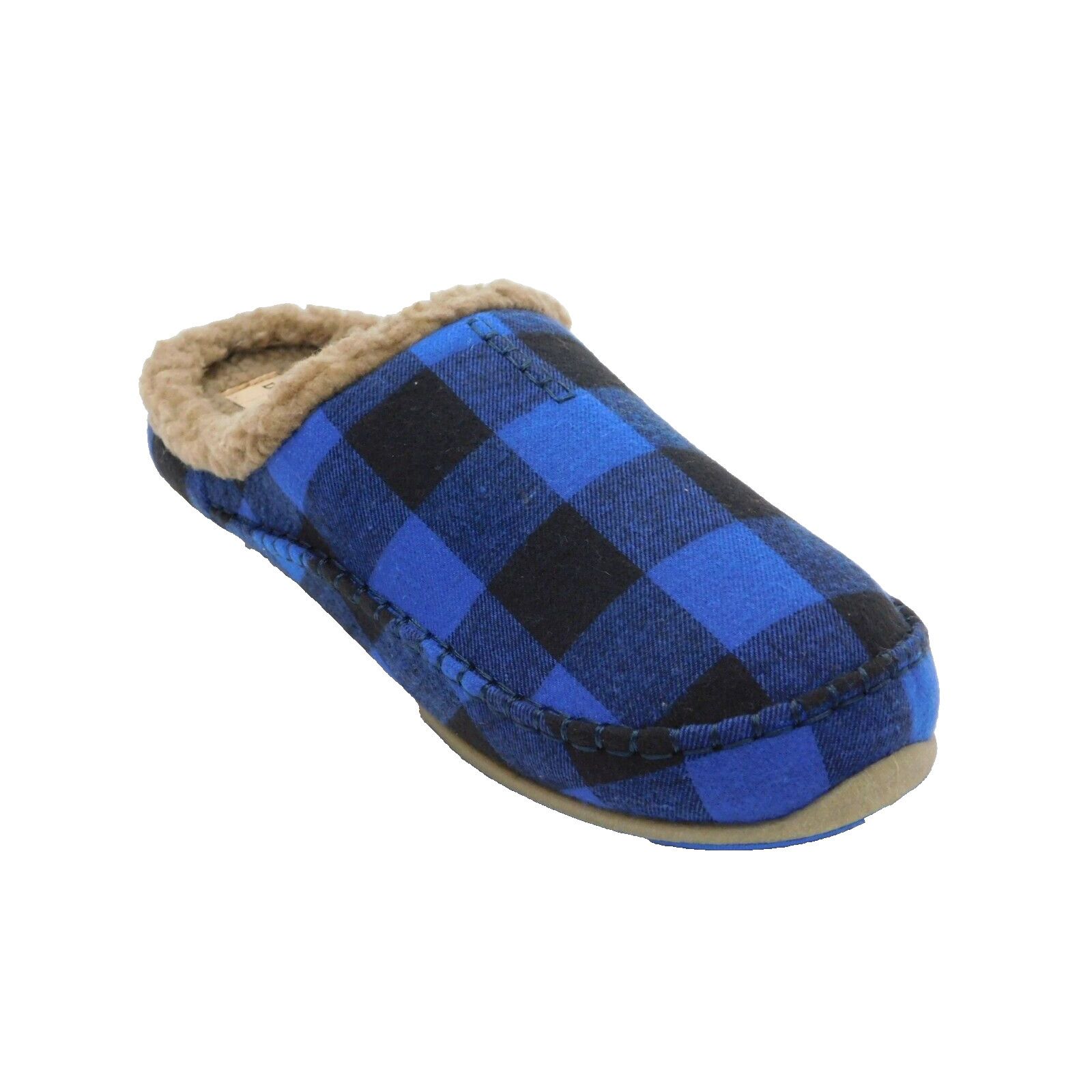 Other M71 Deer Stags Men' Blue Plaid Shock Absorption Slipper 13 M Size US 13 / EU 46 - 1 Thumbnail
