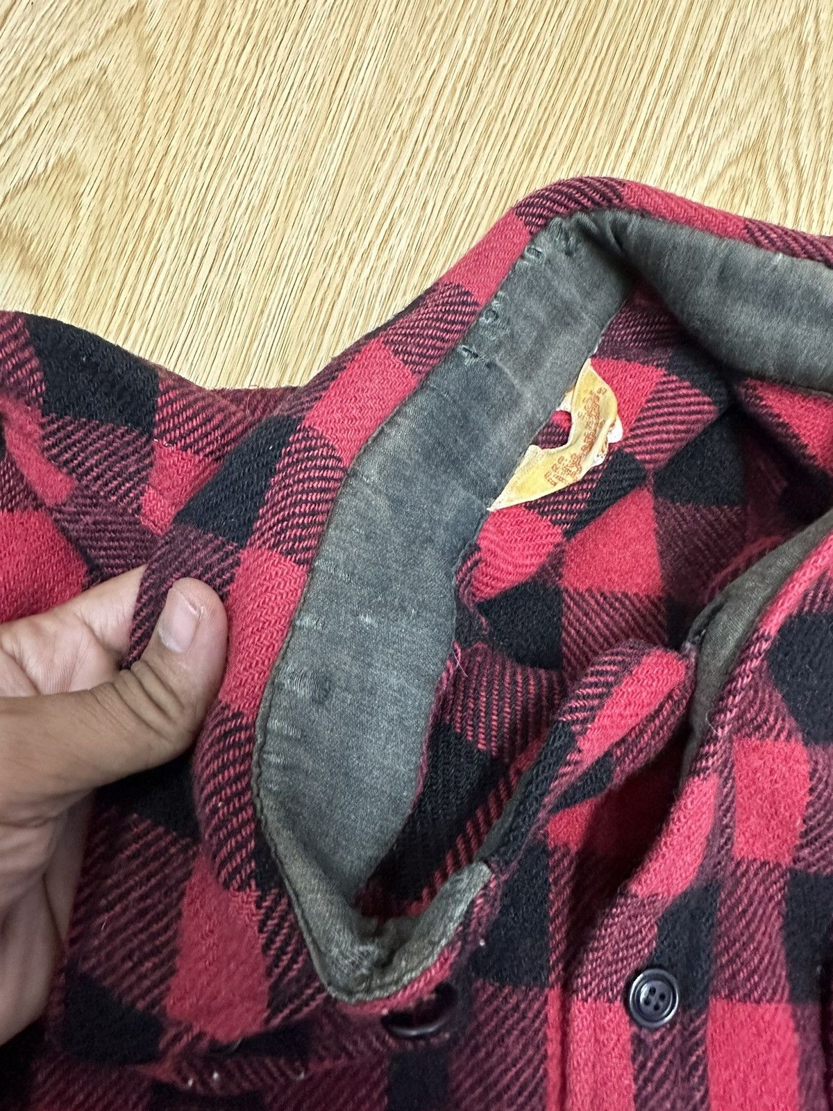 Vintage Vintage Wrangler Wool Flannel Shirt A467 Size US S / EU 44-46 / 1 - 7 Thumbnail