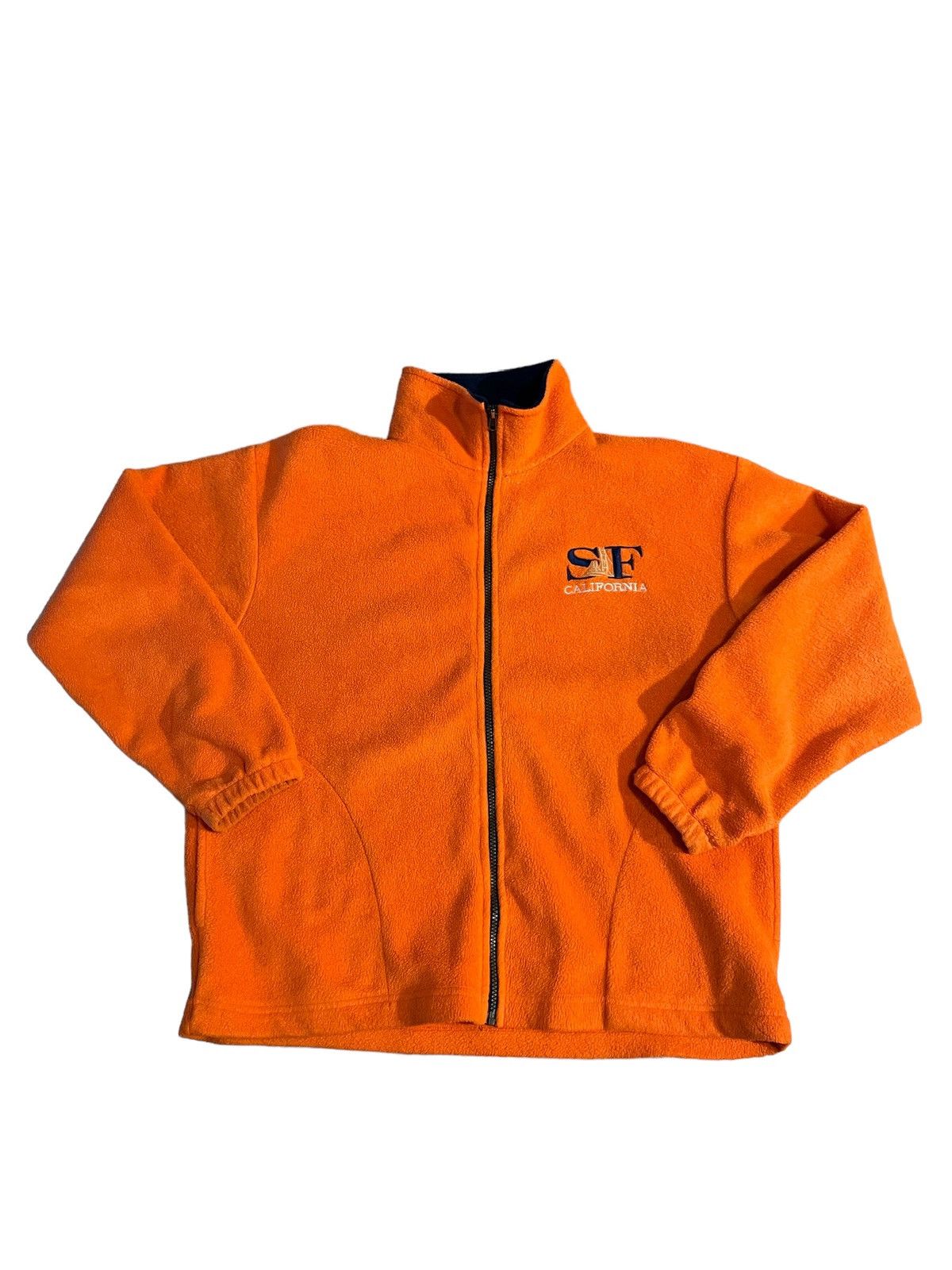 Vintage Vintage San Francisco Fleece Zippered Sweatshirt 80s 90s uSA Size US S / EU 44-46 / 1 - 4 Thumbnail