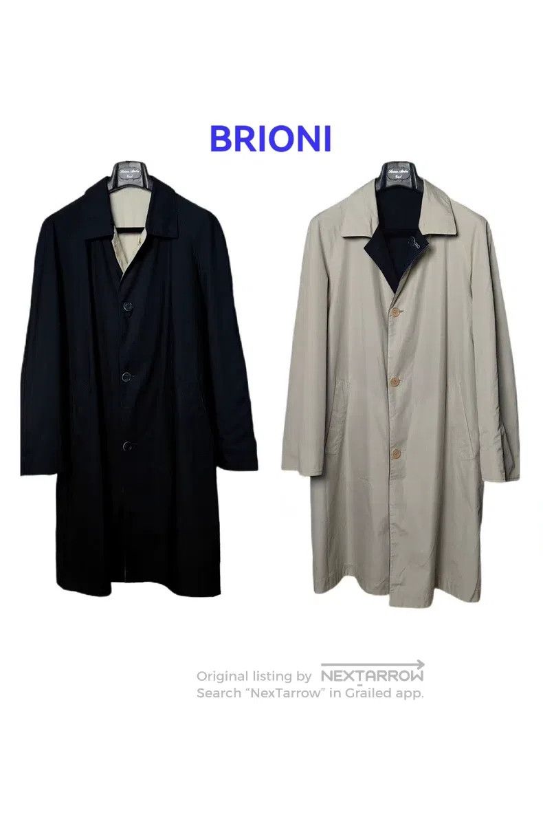 Brioni Brioni Double-faced wool coat Size US M / EU 48-50 / 2 - 1 Thumbnail
