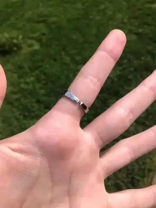 Jewelry × Vintage *NEW* Silver Yin Yang Ring Size ONE SIZE - 3 Thumbnail