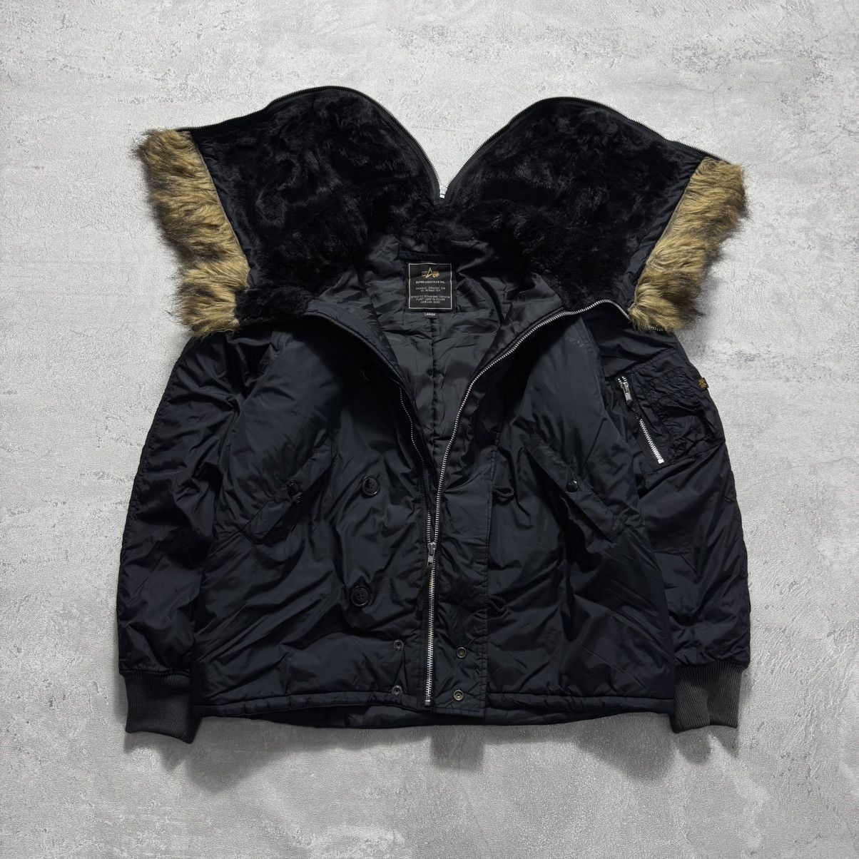 Alpha Industries Alpha Industries Fur Flying Jacket Type N-2B Size US L / EU 52-54 / 3 - 6 Thumbnail