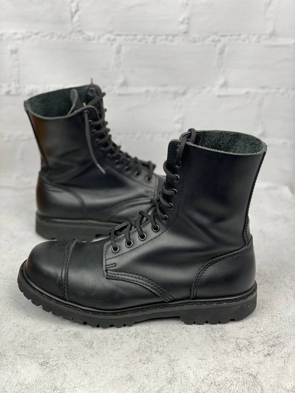 Pre-owned Archival Clothing Very Phantom Undercover Style Leather Boots Vintage In Black
