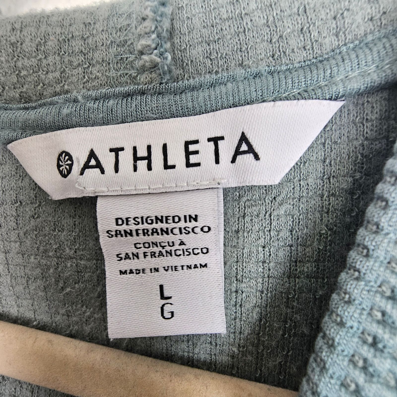 Athleta Athleta Coaster Luxe Waffle Hoodie Sweater Size L Activewear Size L / US 10 / IT 46 - 7 Thumbnail