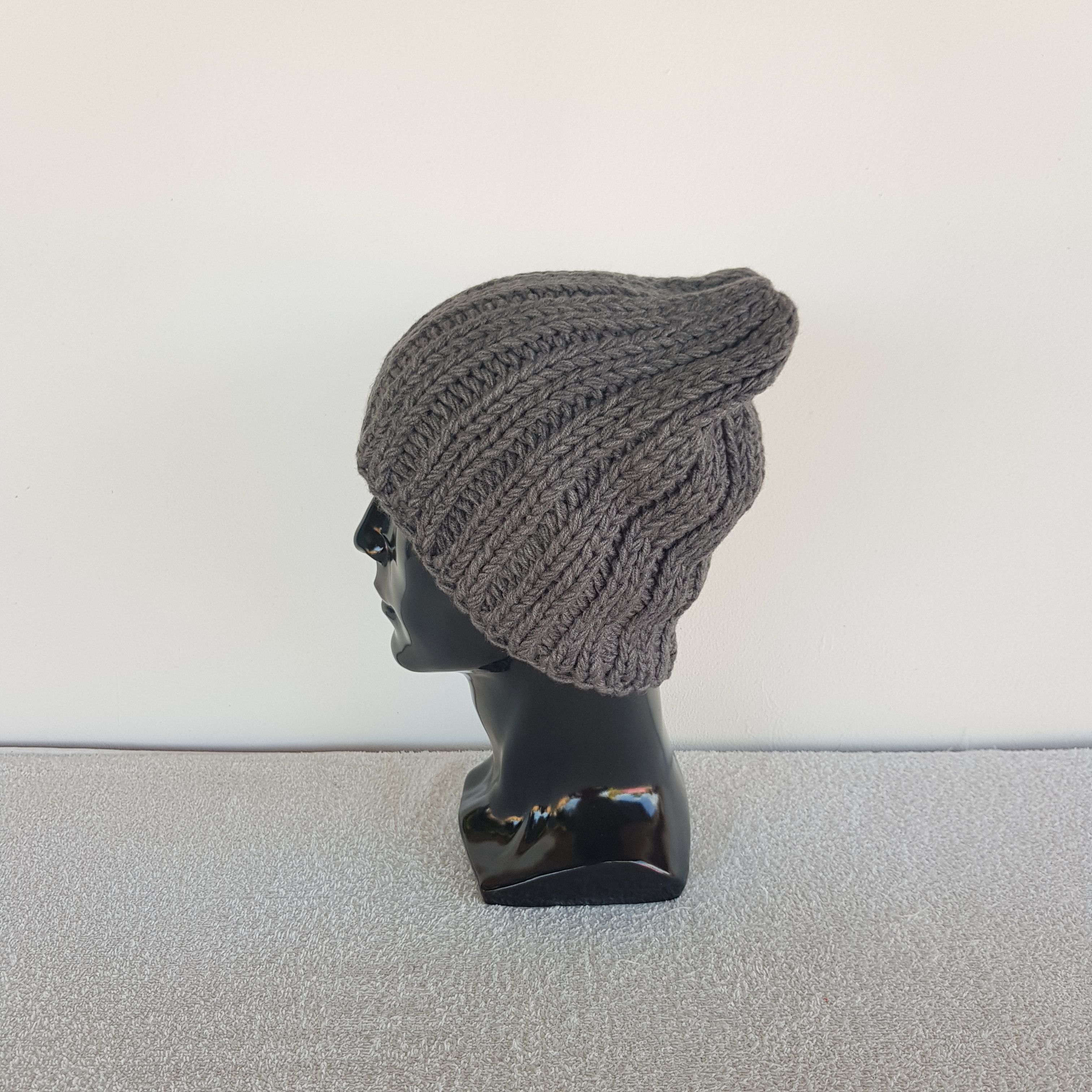 CA4LA Vintage CA4LA Beanie Crochet Ribbed Knit Snow Caps Hats. Size ONE SIZE - 4 Thumbnail
