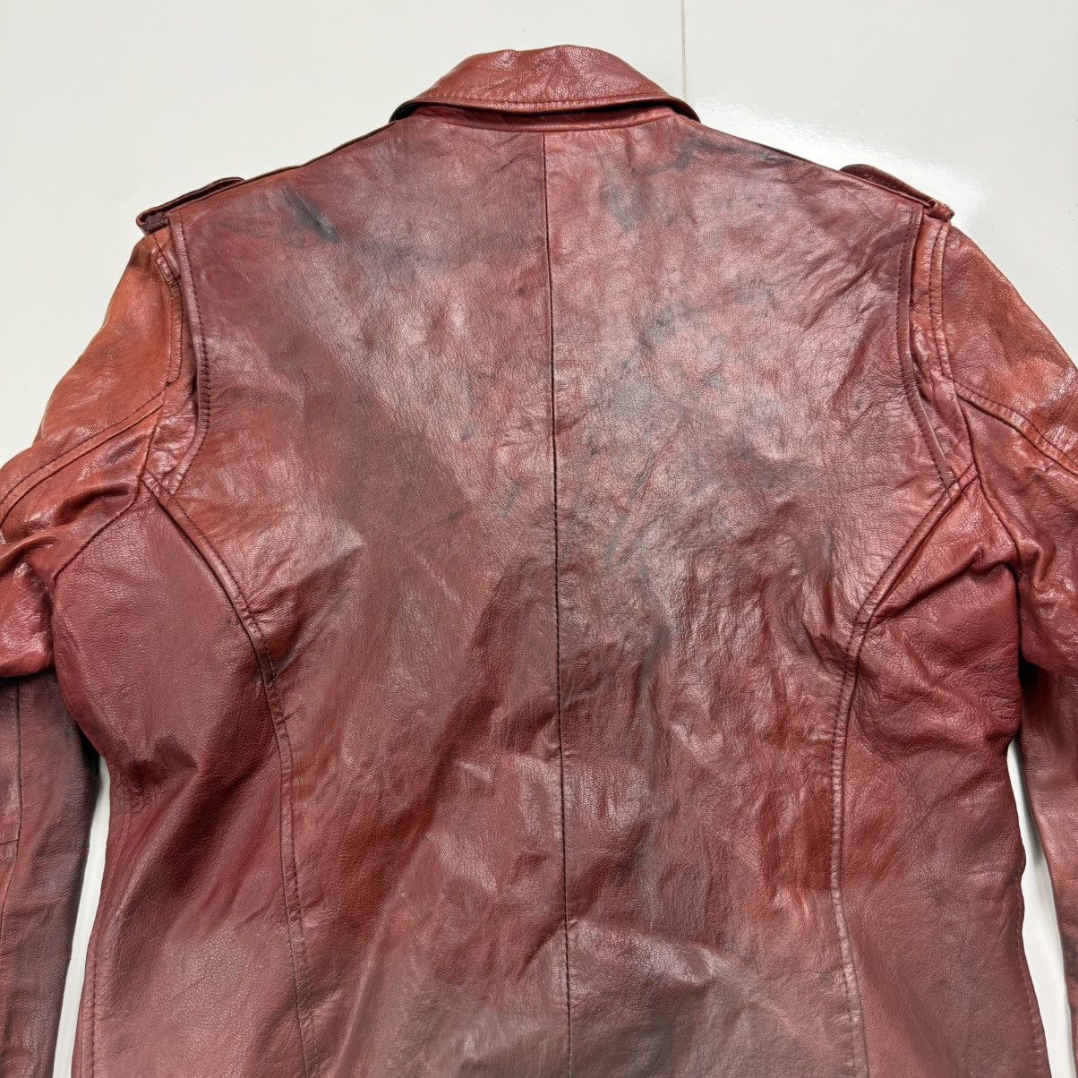 Tete Homme Tete Homme Leather Biker Jacket Size US S / EU 44-46 / 1 - 7 Thumbnail