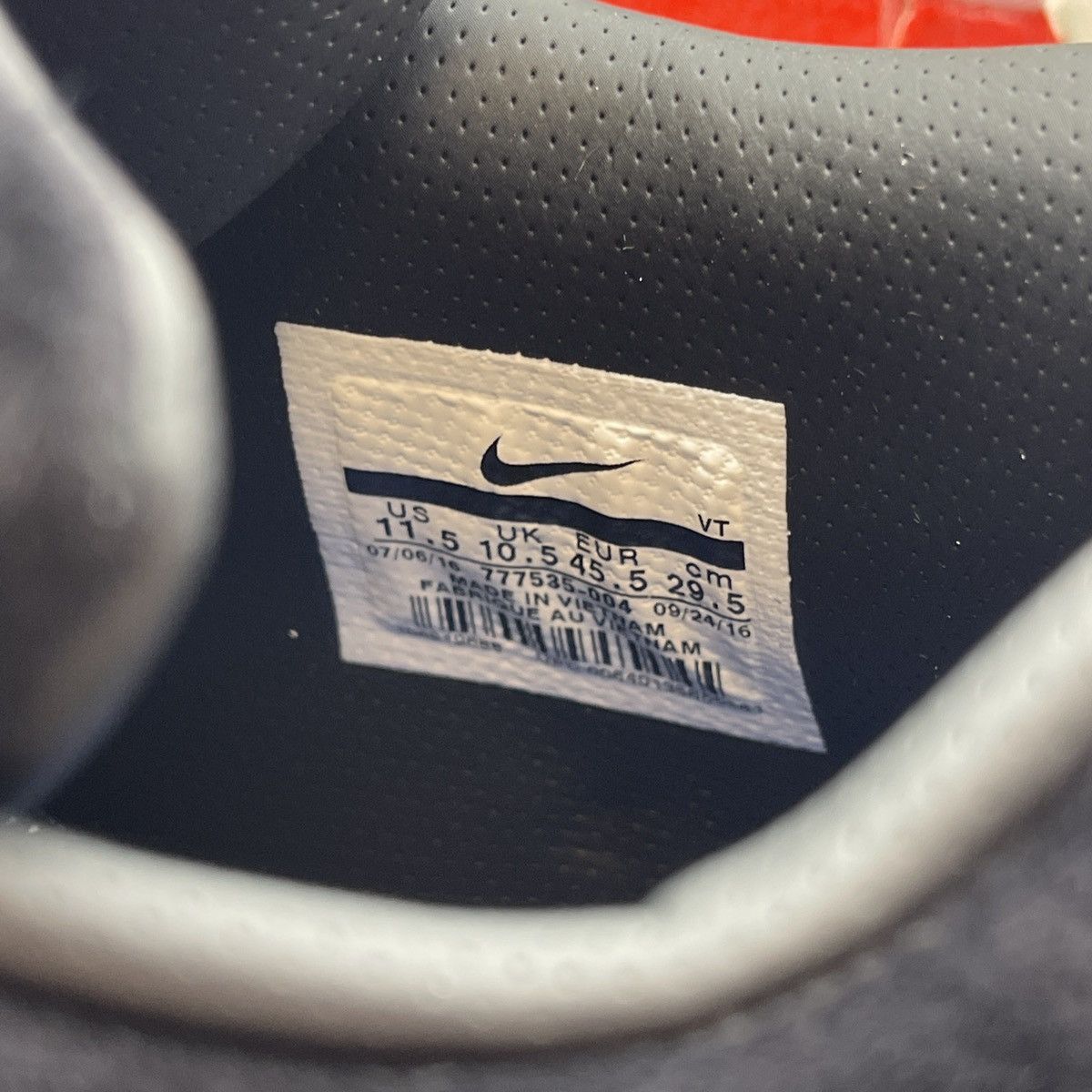 Nike Air trainer Cruz black suede Size US 11.5 / EU 44-45 - 8 Thumbnail