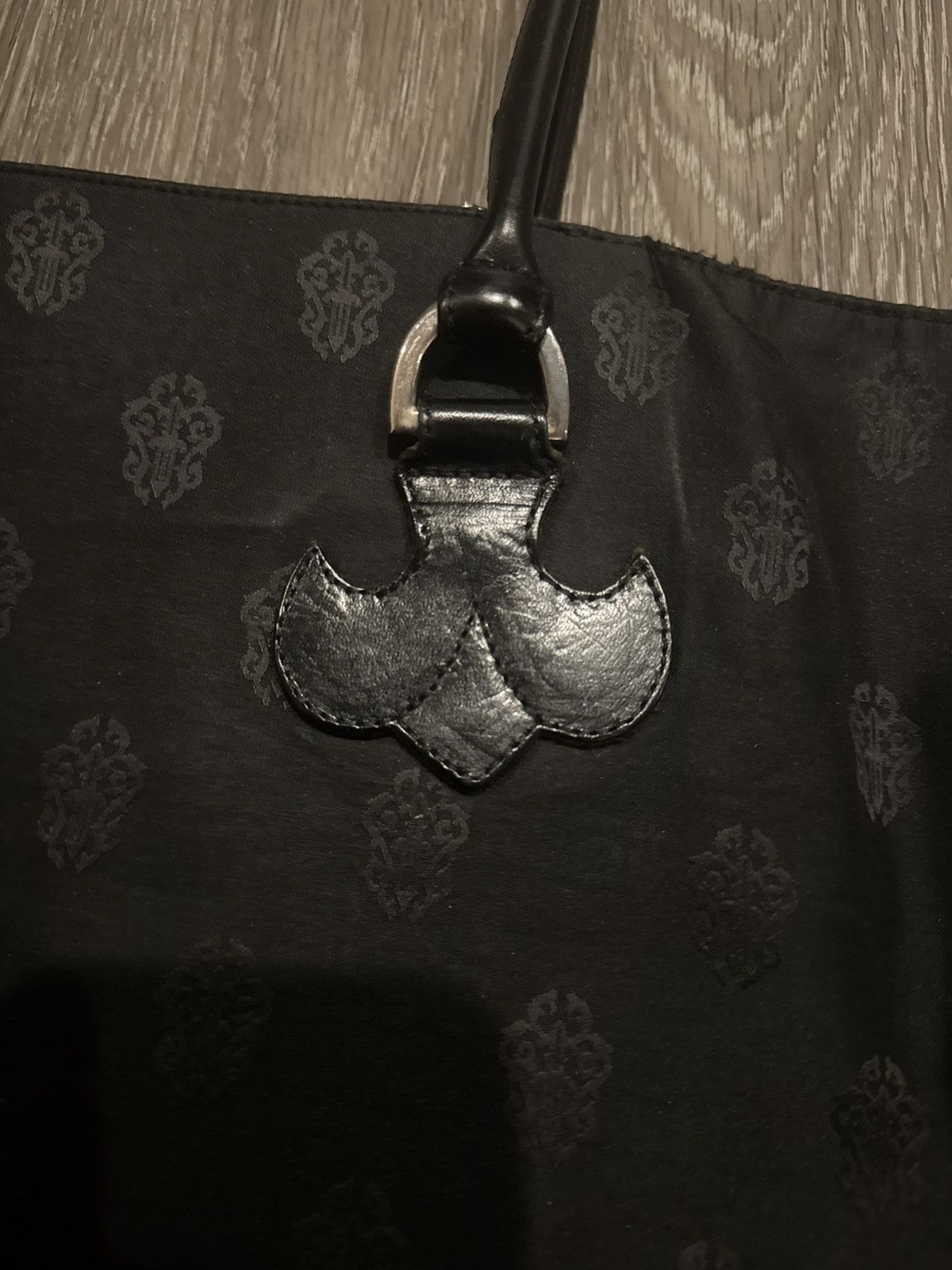 Chrome Hearts Chrome Hearts Vintage Dagger Motif Nylon Tote Bag Size ONE SIZE - 3 Thumbnail