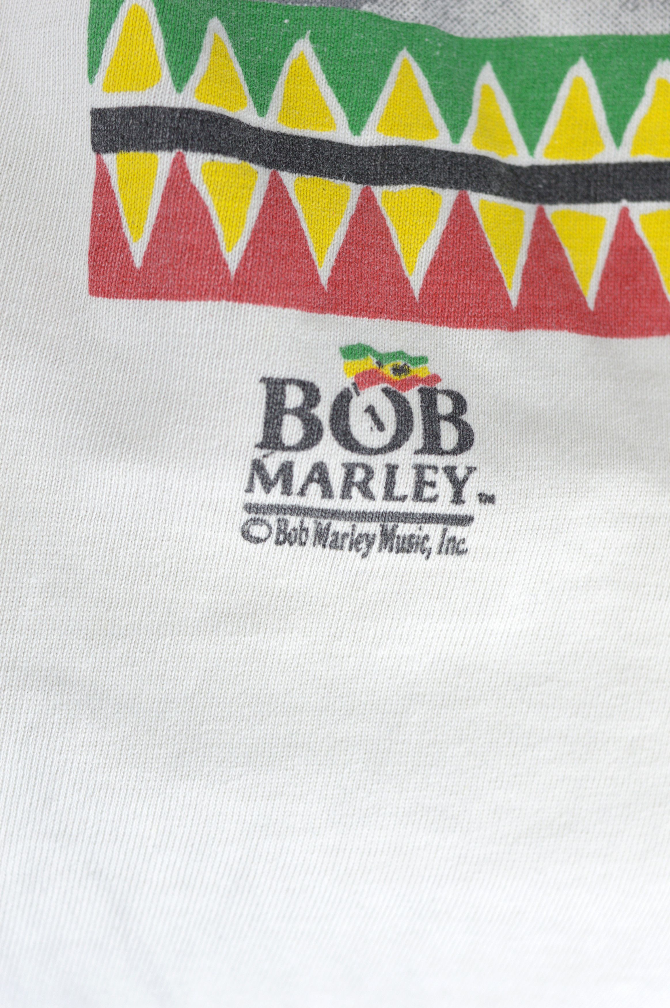 Bob Marley × Vintage Vintage Bob Marley Exodus 90s t shirt Size US XL / EU 56 / 4 - 6 Thumbnail