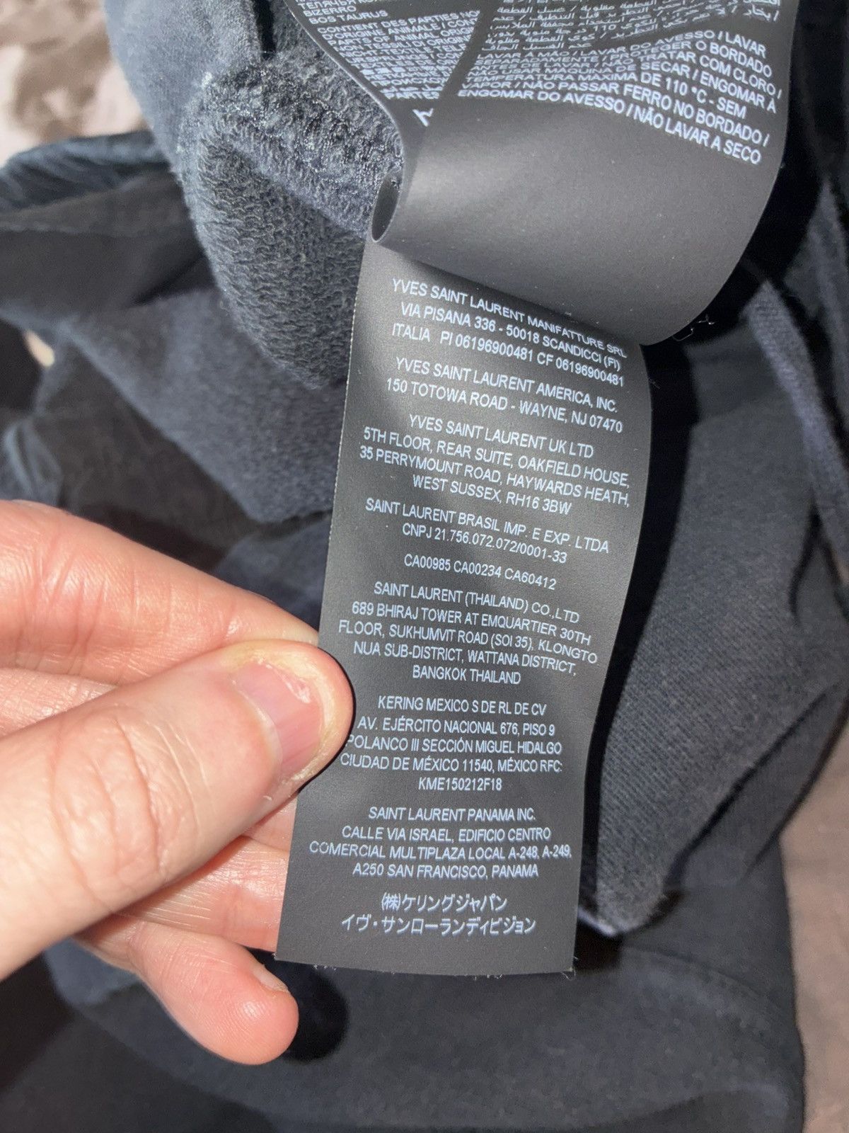 Saint Laurent Paris Saint Laurent Sweatpants Size US 30 / EU 46 - 11 Thumbnail