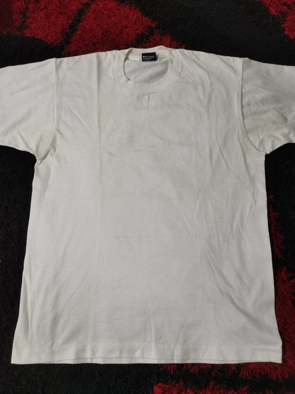 Other VINTAGE 80S SCREEN STAR BEST WHITE PLAIN Size US L / EU 52-54 / 3 - 1 Thumbnail