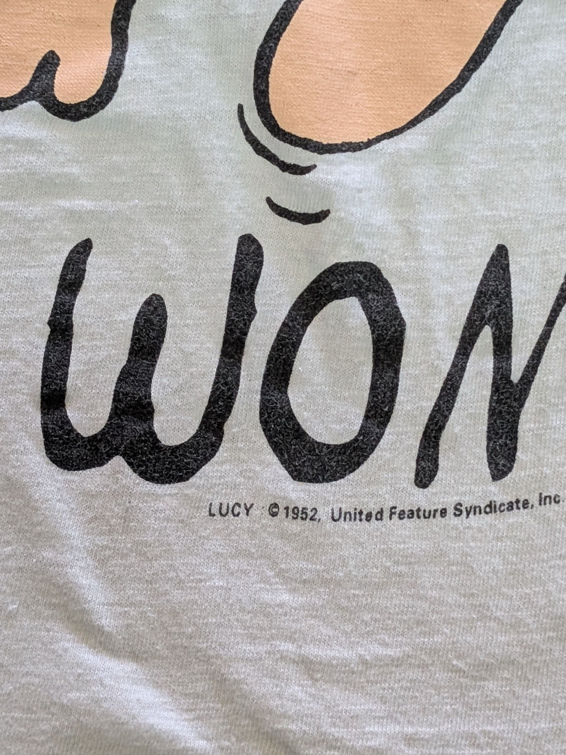 Other Peanuts Lucy 'I Am Woman" Novel Teez T-Shirt - Size L Size US L / EU 52-54 / 3 - 2 Thumbnail