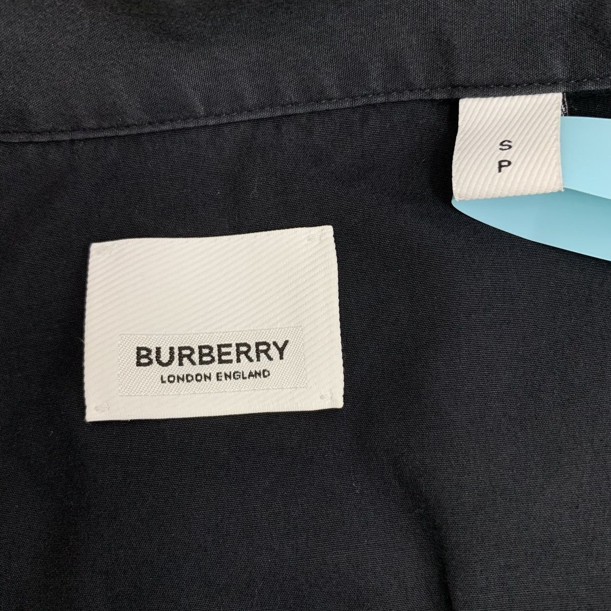 Burberry Burberry Black TB Logo Embroidered Long Sleeve Shirt K26WX Size US S / EU 44-46 / 1 - 5 Thumbnail