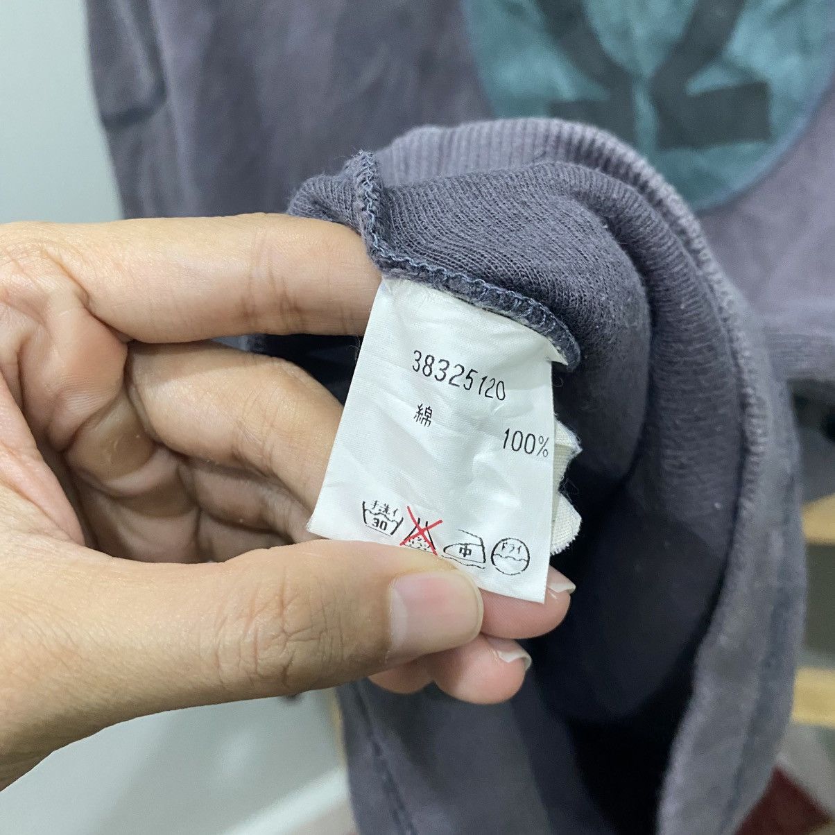 Armani Vintage Armani Jeans Omega Logo Mock Neck Sweatshirt Grey Size US M / EU 48-50 / 2 - 10 Thumbnail