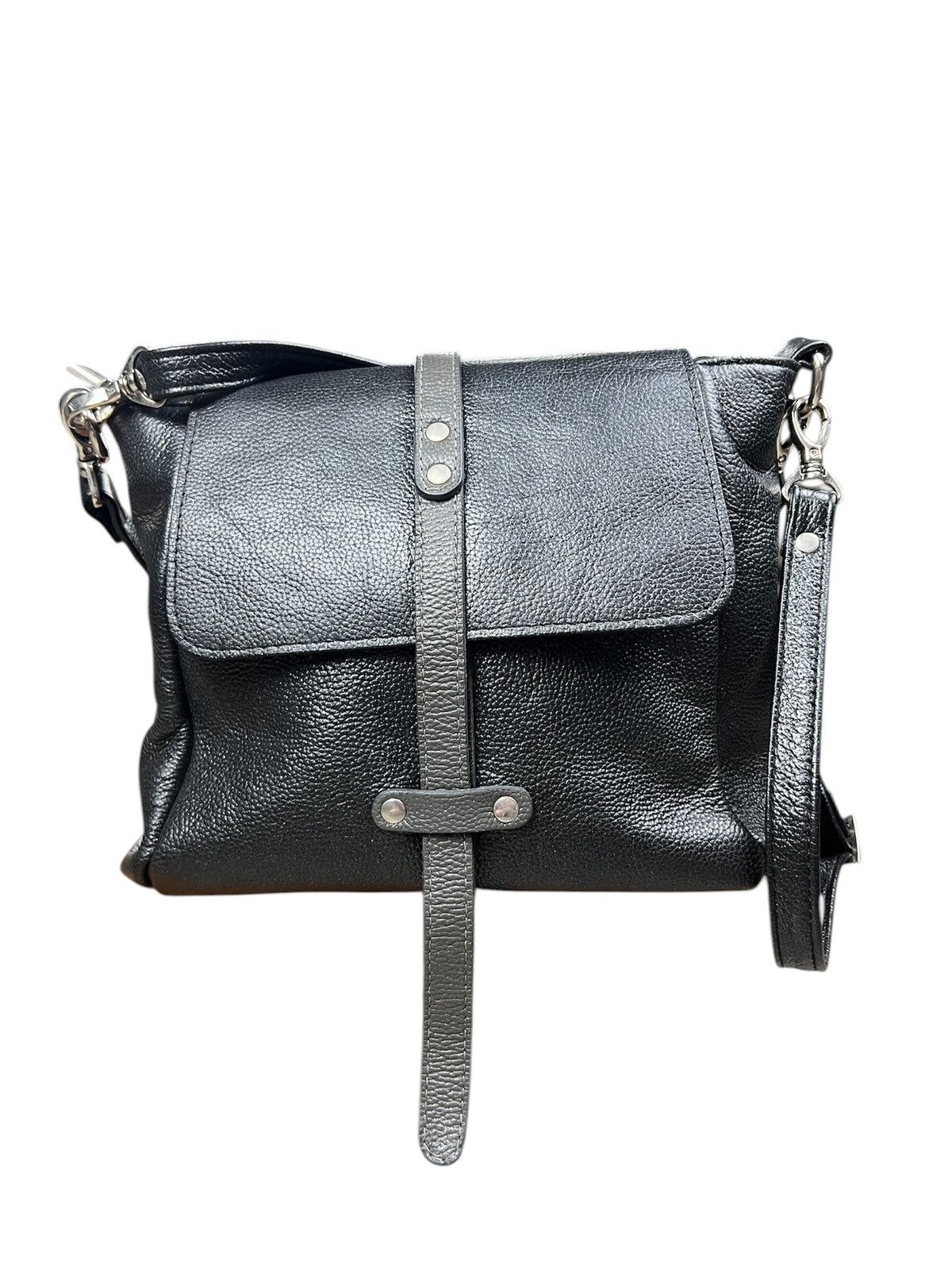 Other Leone d'Oro Italian Leather Bag Crossbody with Two Straps Size ONE SIZE - 1 Thumbnail