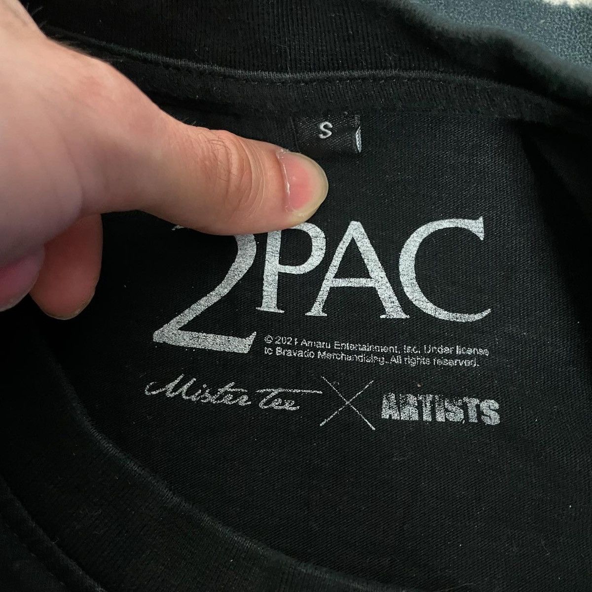 Rap Tees Rare Vintage Rap T-Shirt 2PAC y2k style. Size US S / EU 44-46 / 1 - 3 Thumbnail