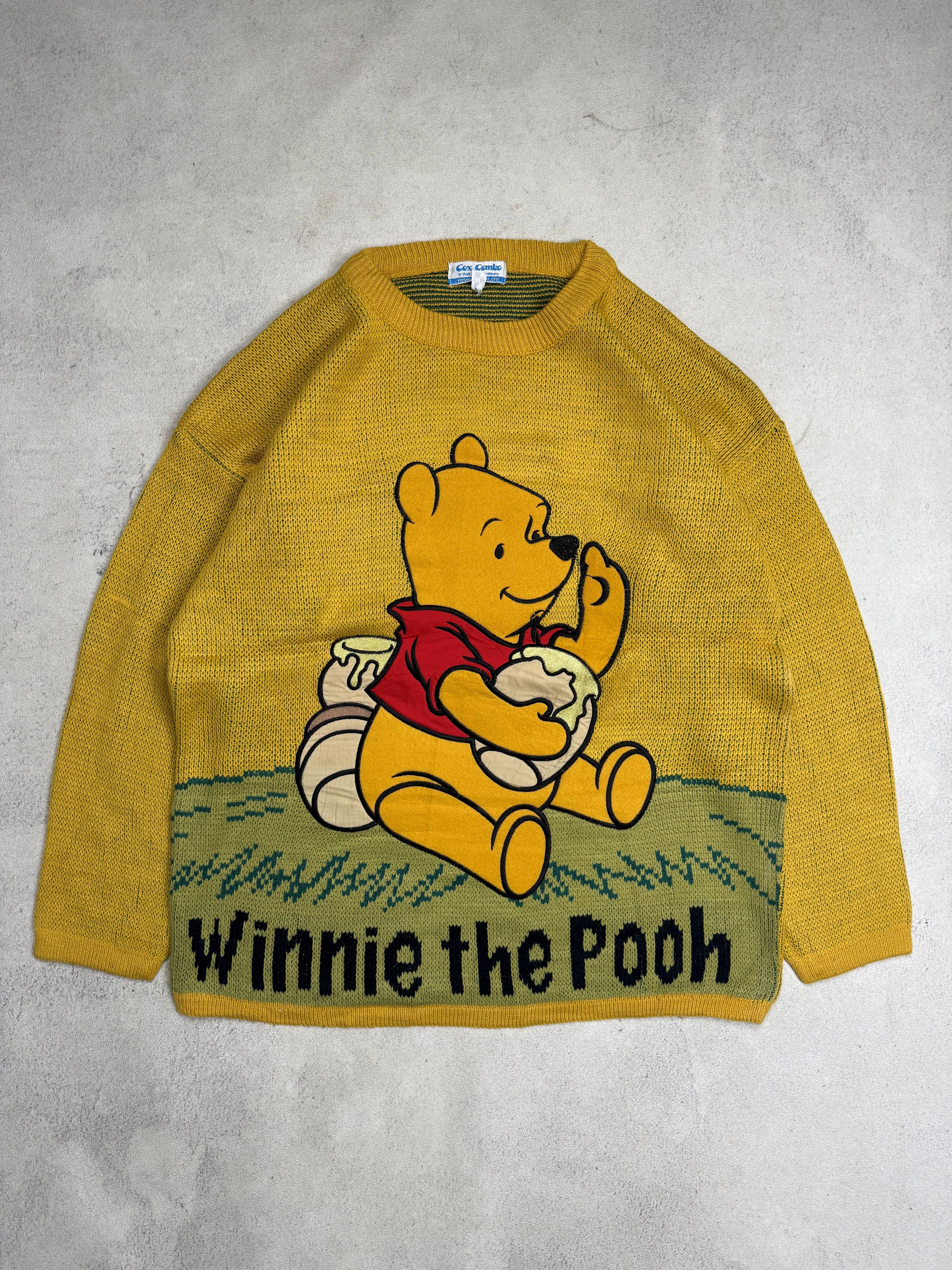 Disney Vintage Pooh Disney Knit Sweater Size US S / EU 44-46 / 1 - 1 Thumbnail