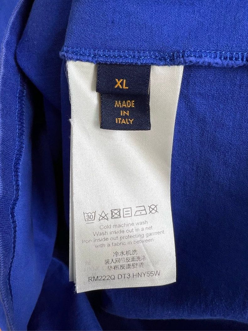 Louis Vuitton Louis Vuitton Embossed neckline short sleeve Size US XL / EU 56 / 4 - 6 Thumbnail
