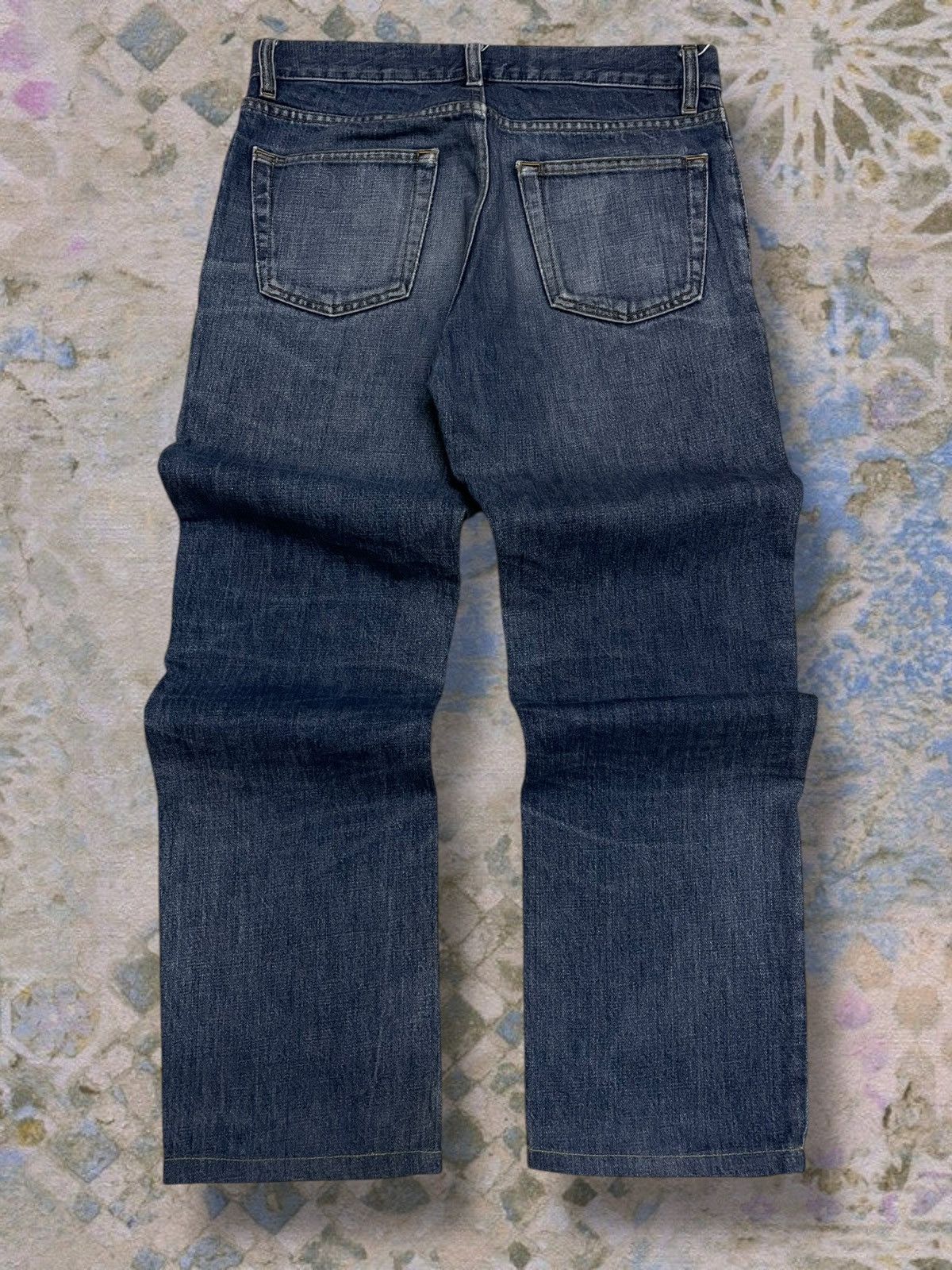 Helmut Lang Vintage Authentic Designer Helmut Lang 1998 Distressed Denim Size US 30 / EU 46 - 9 Thumbnail