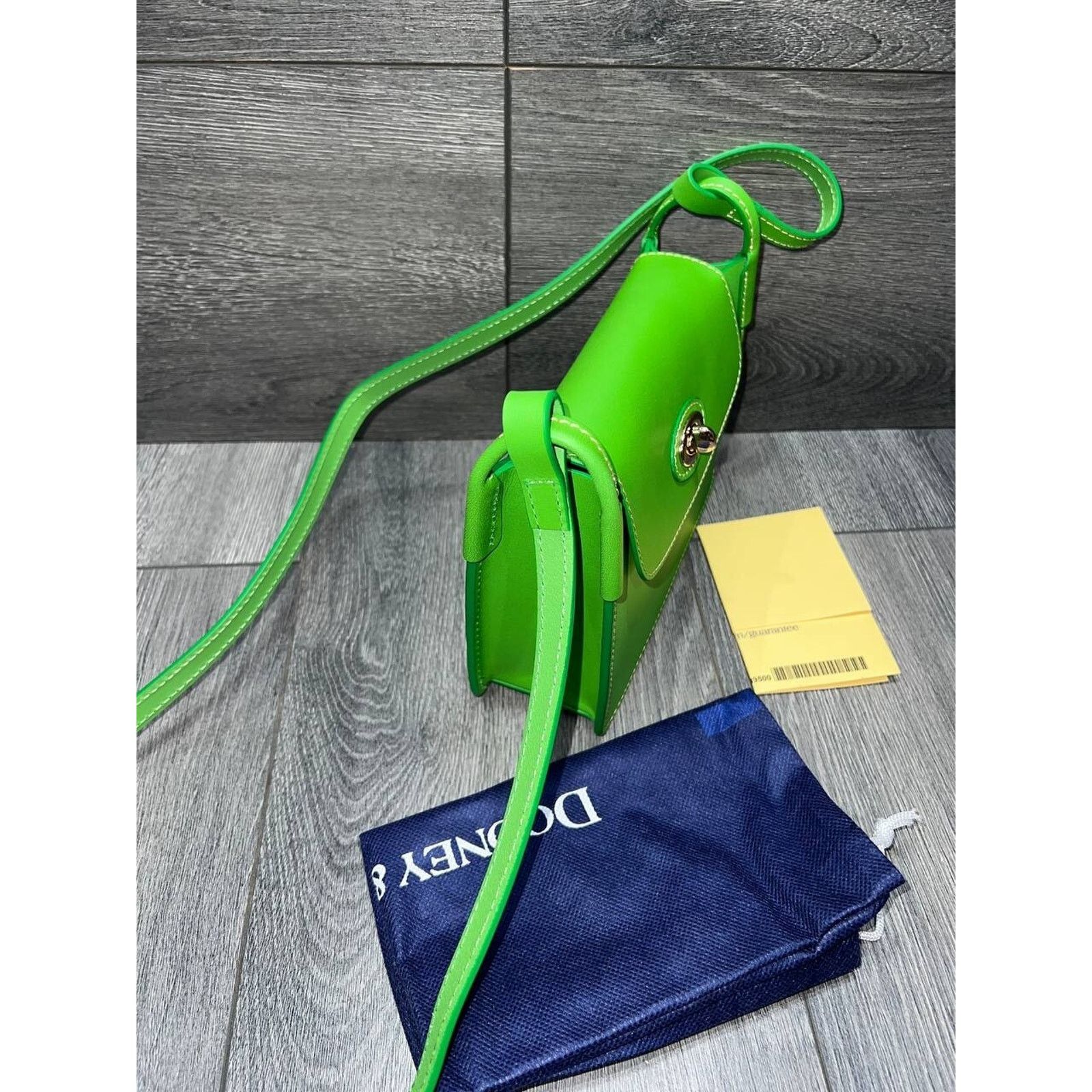 Dooney & Bourke Dooney & Bourke Smooth Leather Pinky Bag Kelly Green A653792 Size ONE SIZE - 9 Thumbnail