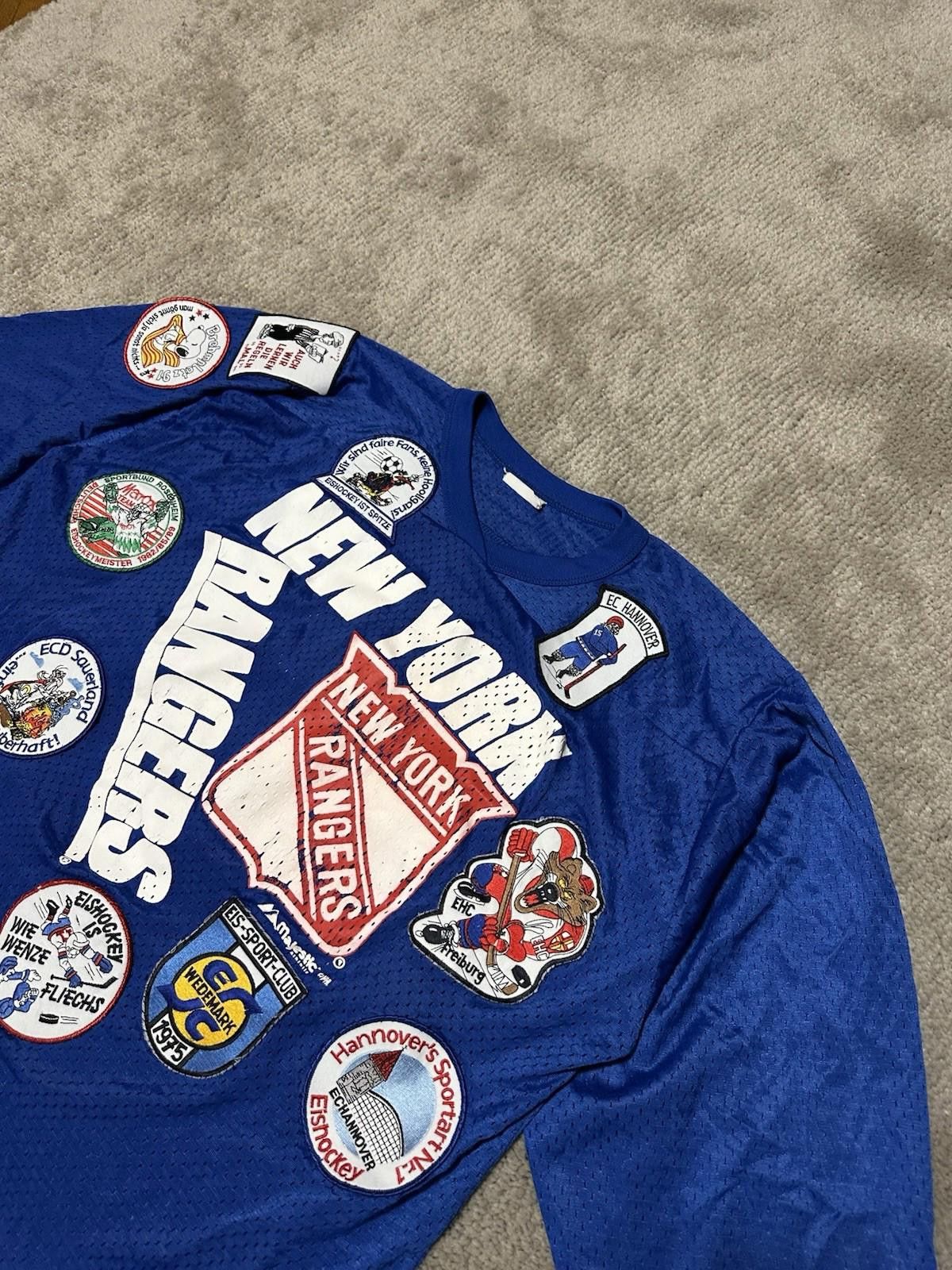 Majestic Majestic Hockey Jersey New York Rangers Sz XL Made In USA Size US XL / EU 56 / 4 - 5 Thumbnail