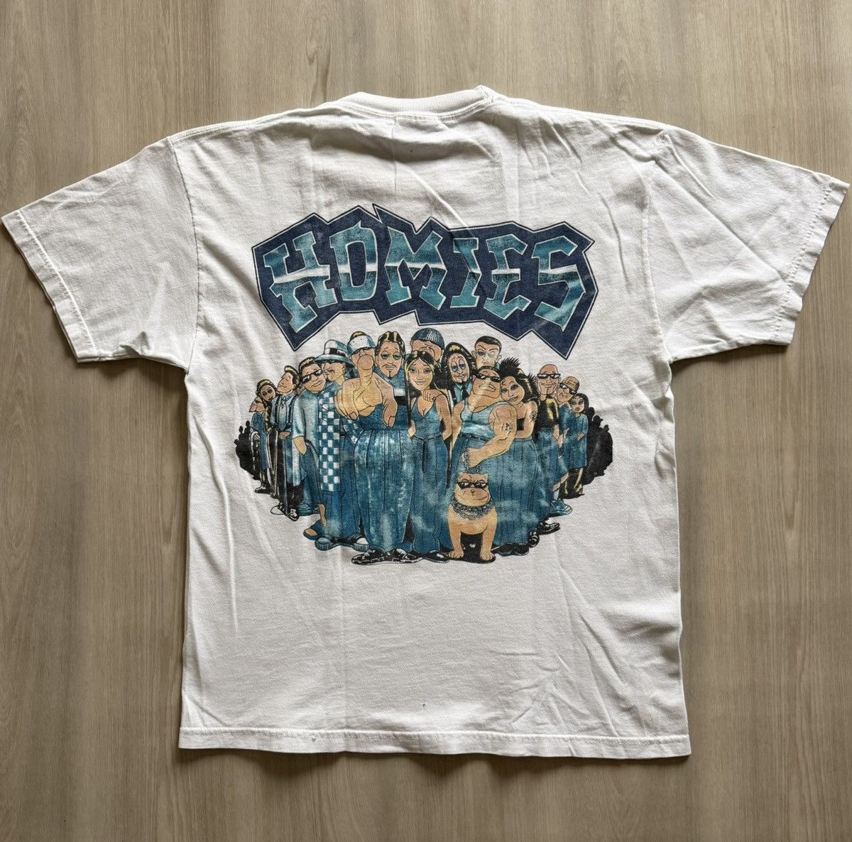 Vintage Vintage 90s Y2K Homies Mijos Chicano Lowrider M *Distressed Size US M / EU 48-50 / 2 - 2 Thumbnail