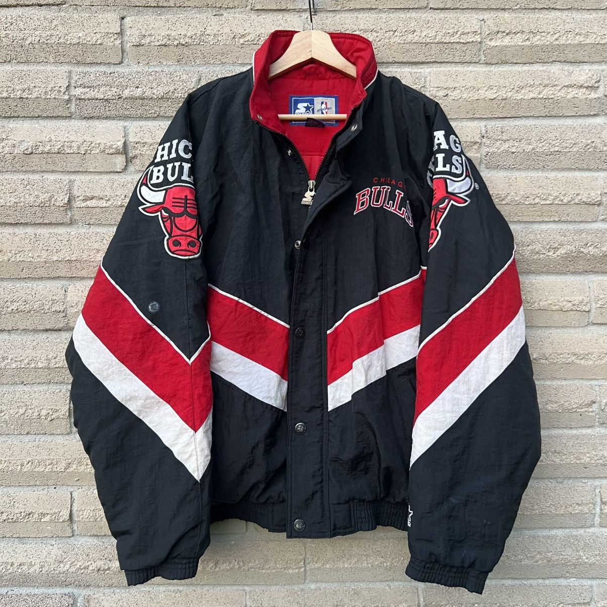 Starter Jacket 90 S Chicago Bulls | Grailed