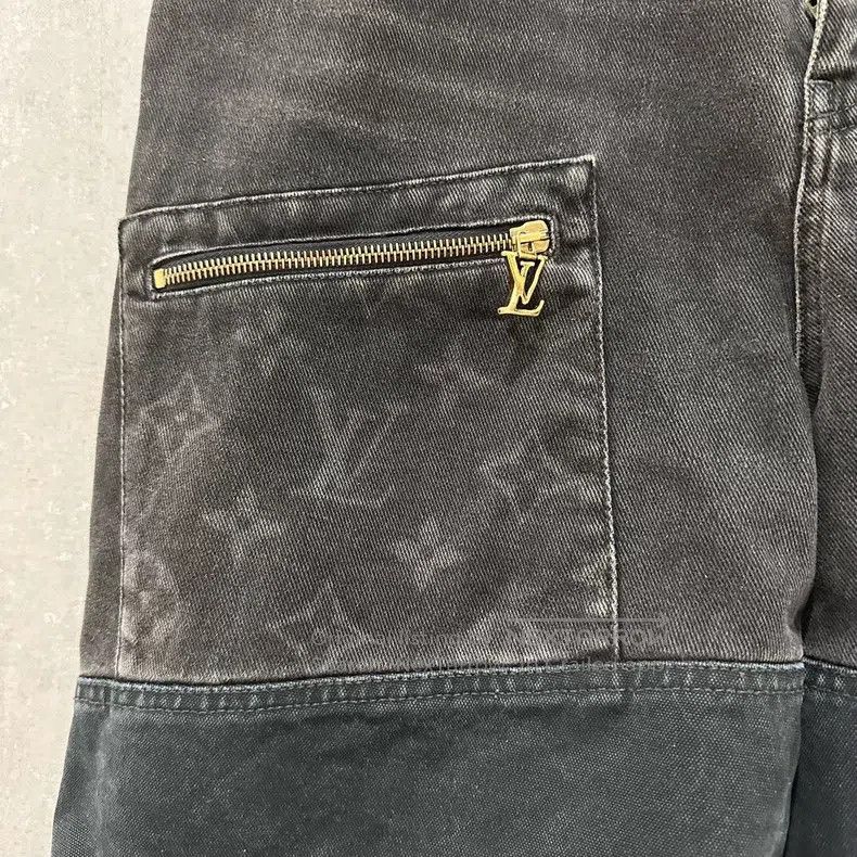 Louis Vuitton Louis Vuitton Printed Worn Jeans Size US 30 / EU 46 - 4 Thumbnail