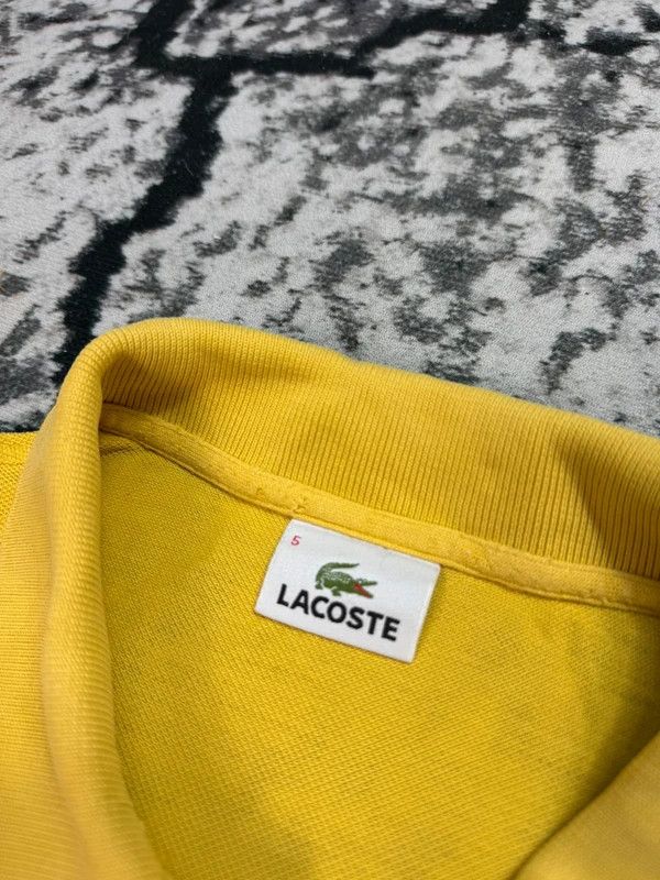 Lacoste Lacoste yellow polo shirt L logo Size US L / EU 52-54 / 3 - 5 Thumbnail