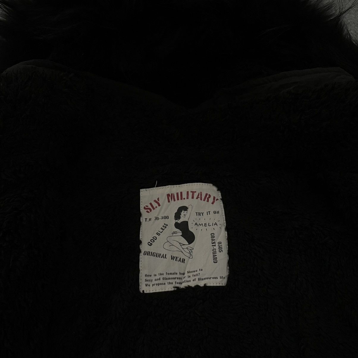 Japanese Brand Japanese SLY Black Parka Racoon Hood Apocalypse Style Size US S / EU 44-46 / 1 - 6 Thumbnail