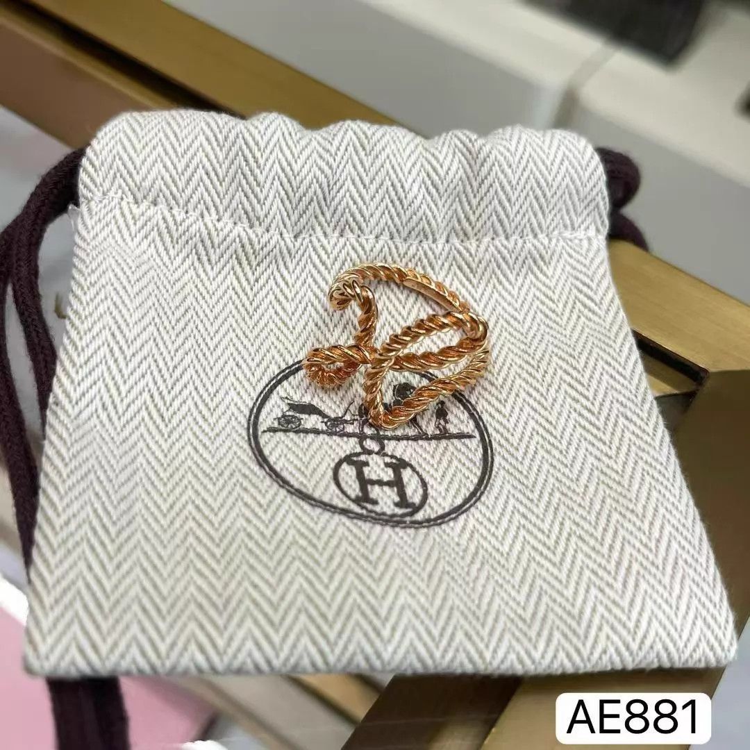 Hermes Hermes Cord'H Scarf Ring Near Mint Size ONE SIZE - 6 Thumbnail
