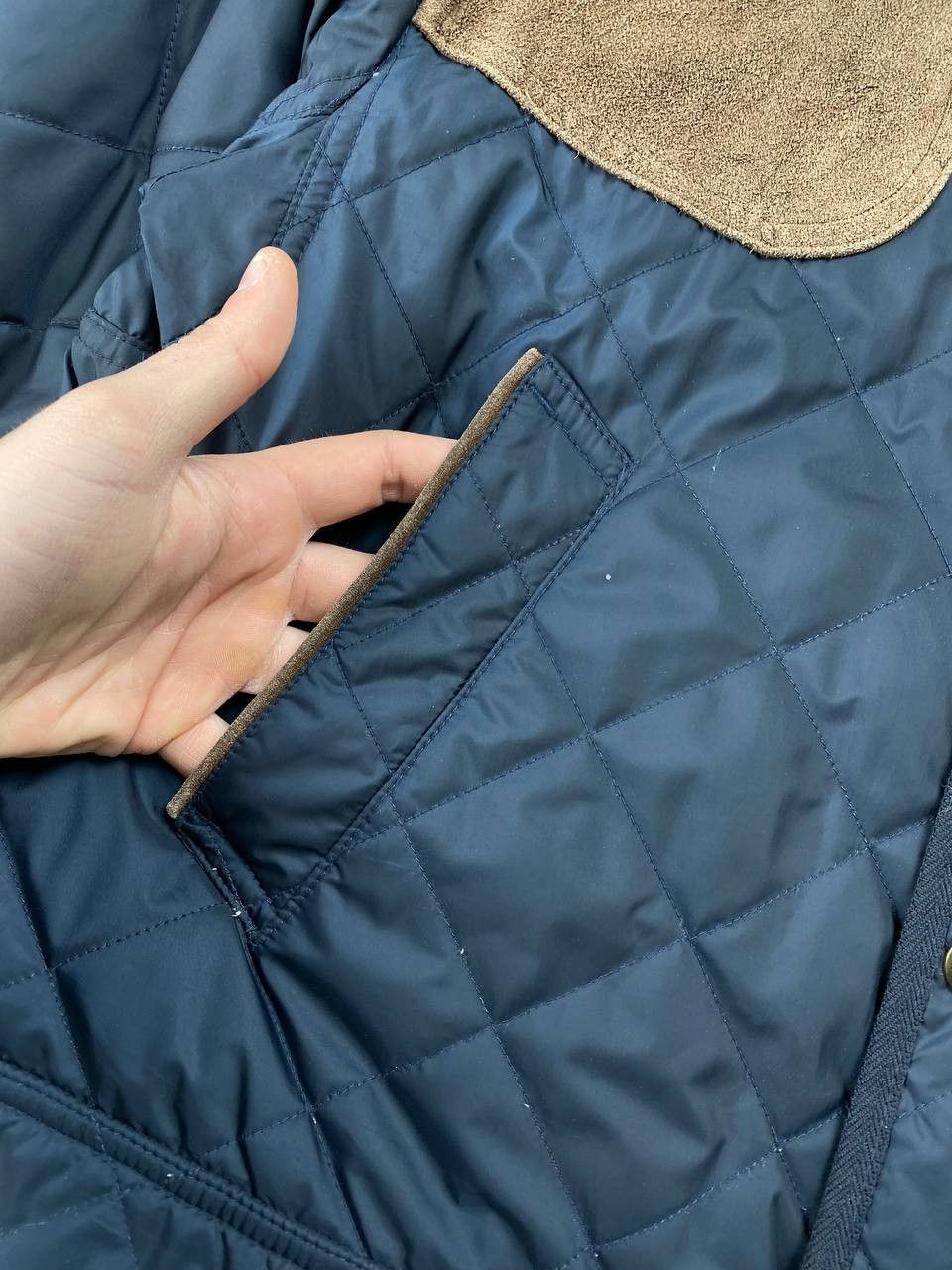 Polo Ralph Lauren Ralph Lauren Navy Blue Quilted Jacket Men Size L Blue Size US M / EU 48-50 / 2 - 5 Thumbnail