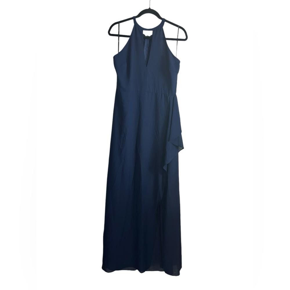 Lulus Lulus l I Spy Navy Blue Maxi Dress XL Size XL / US 12-14 / IT 48-50 - 2 Thumbnail