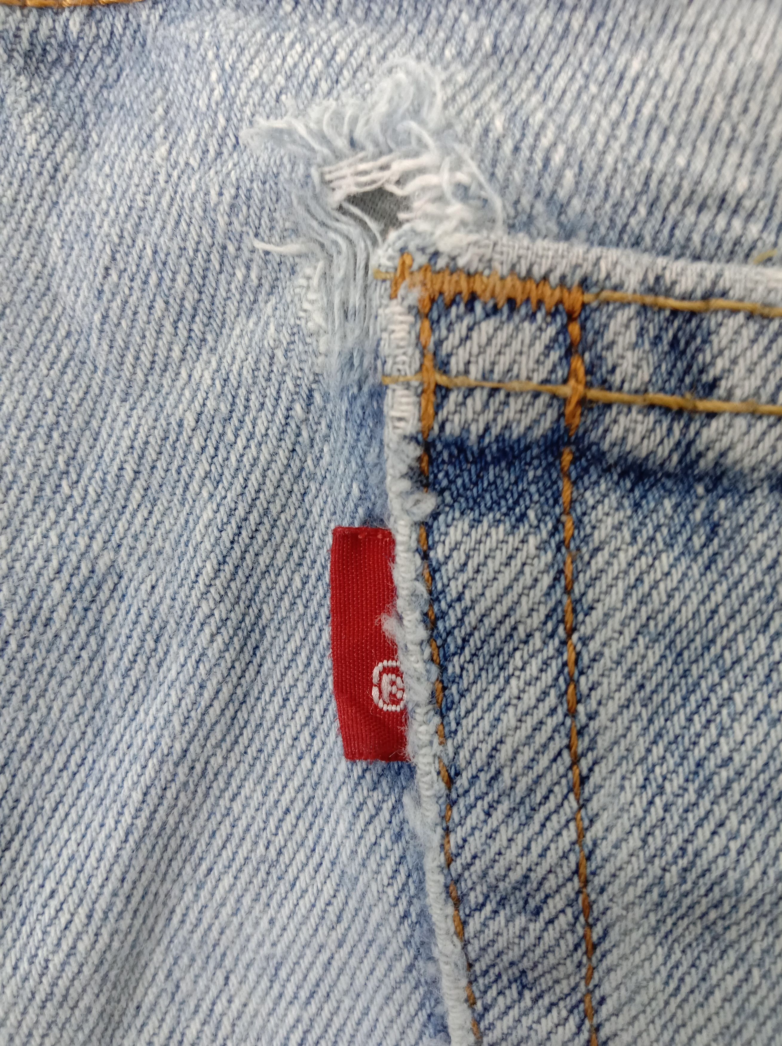 Levi's Vintage Levi's 505 Jeans Light Wash Straight Fit Denim Size US 29 - 11 Thumbnail