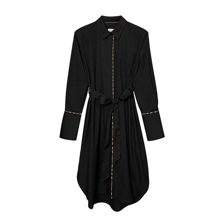 Burberry o1w1db10326 Long Dress in Black Size XL / US 12-14 / IT 48-50 - 1 Preview