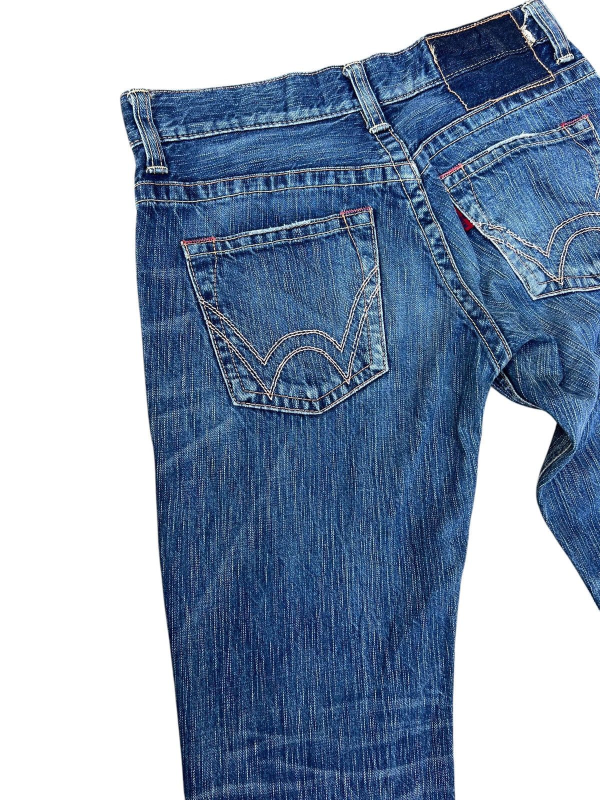 Edwin Vintage Y2K Edwin Made in Japan 503 Faded Denim Flare Jeans Size US 29 - 13 Thumbnail
